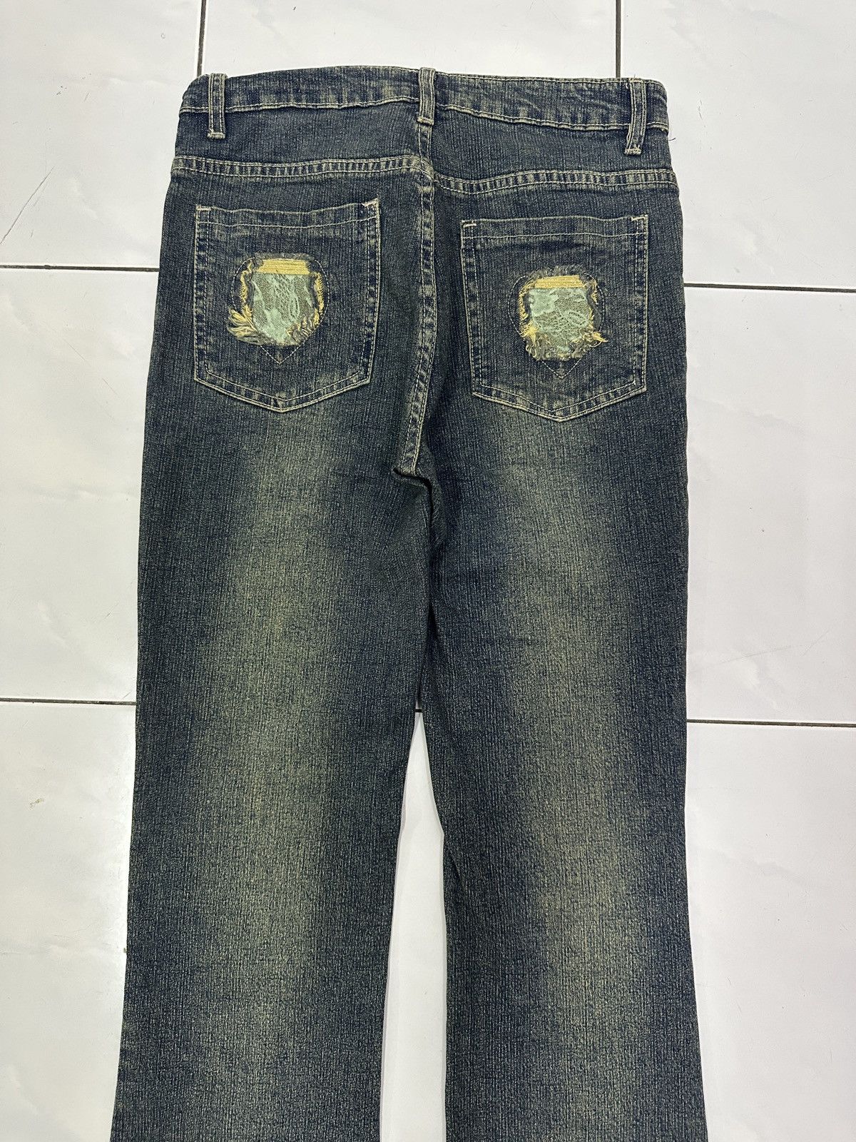 Japanese Brand × Vintage HAPHAZARD JEANS Distressed Jeans Size US 26 / EU 42 - 5 Thumbnail