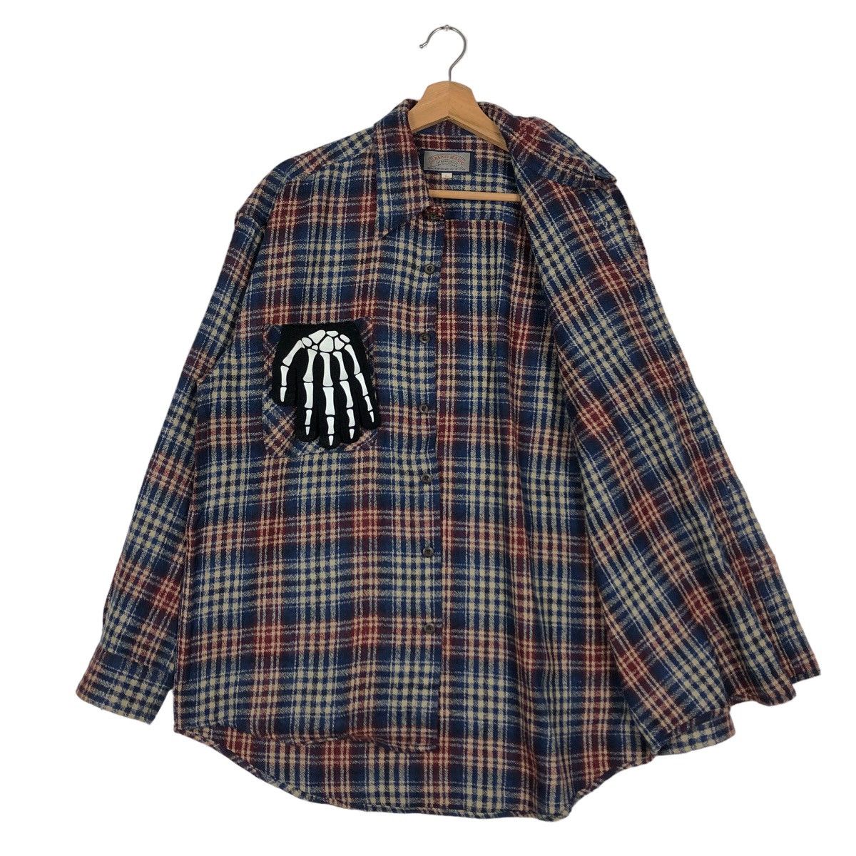 Flannel 🔥90s Sereno Basic Issey Miyake Flannel Jacket Tartan Design Size US L / EU 52-54 / 3 - 9 Thumbnail