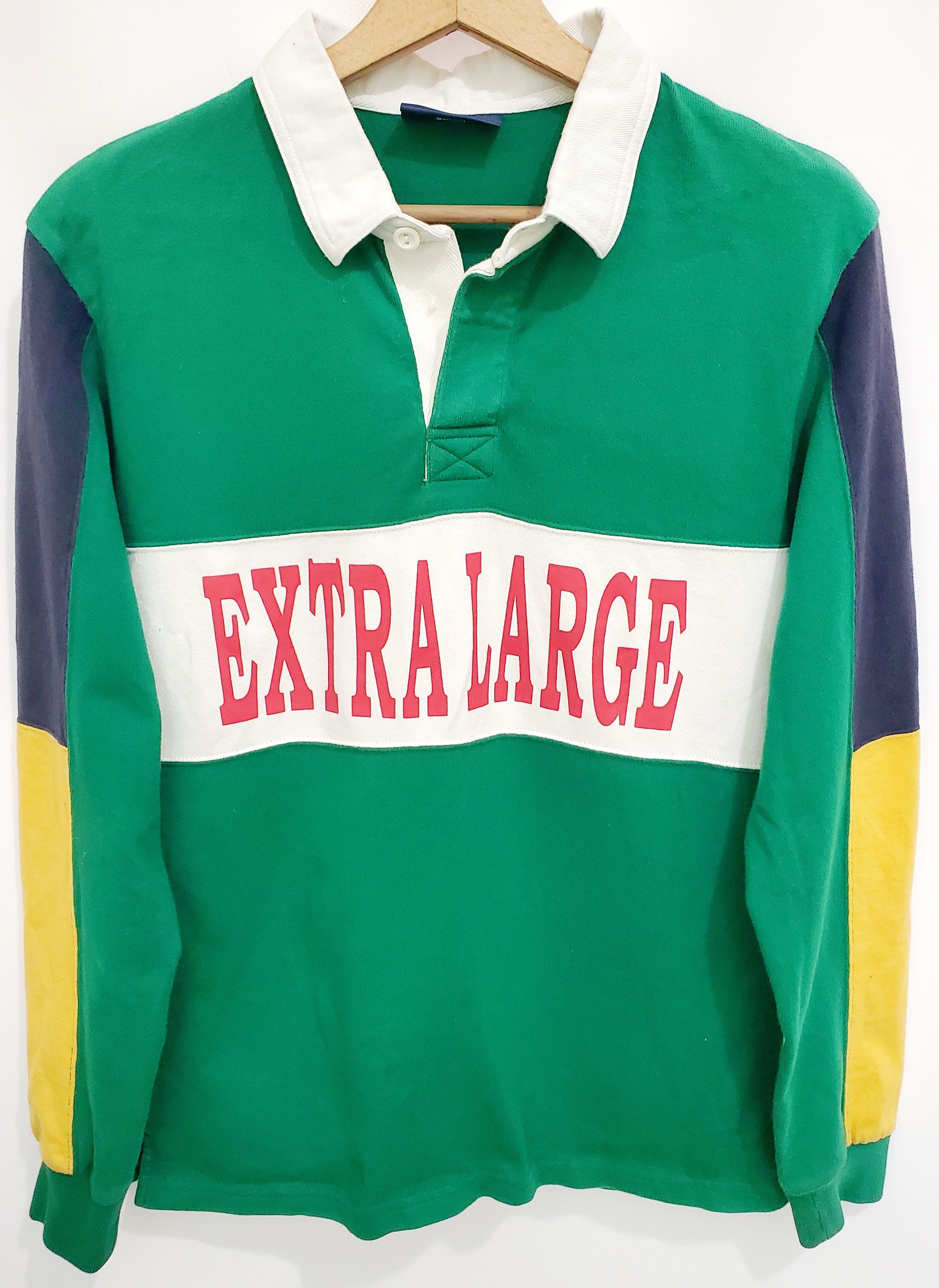Japanese Brand × Xlarge Extra Large Los Angeles Xlarge Polo Rugby Long Sleeve S Size US S / EU 44-46 / 1 - 3 Thumbnail