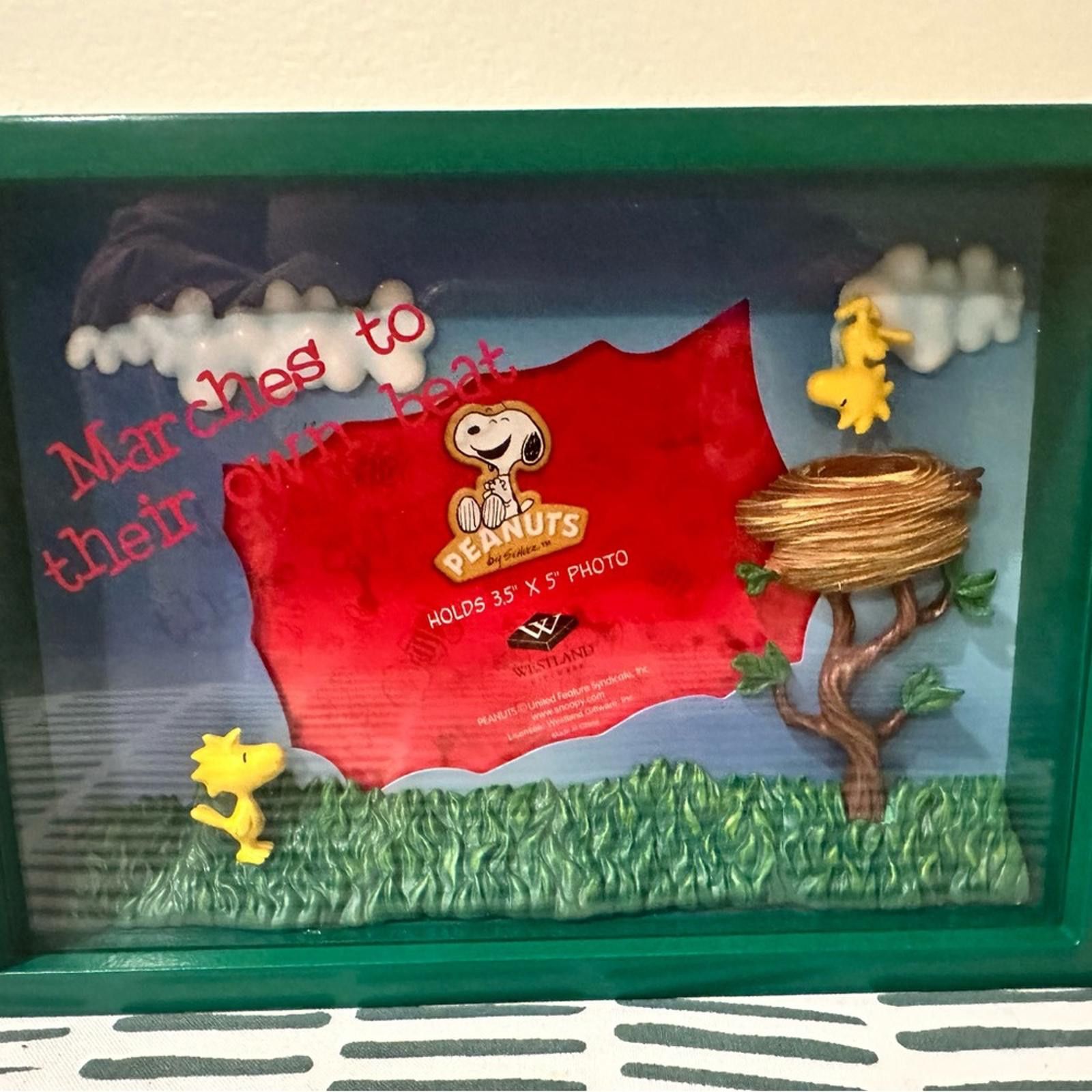 Other 🐾✨ Peanuts by Schulz Collectible 3D Photo Frame- New ✨🐾 Size ONE SIZE - 3 Thumbnail