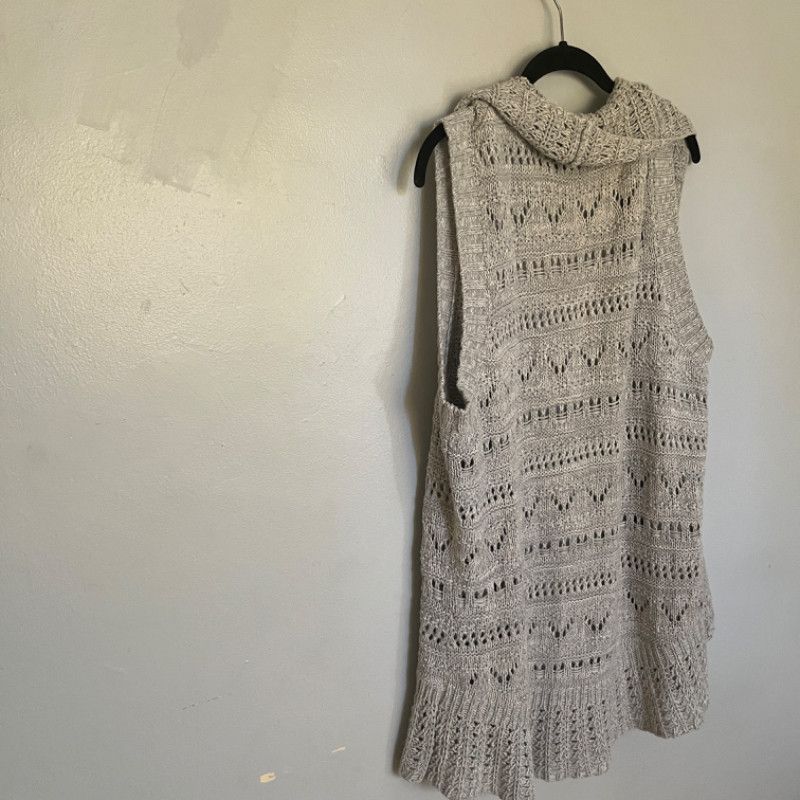 Designer Sonoma Life + Style Light Gray Vest XL Size XXL / US 16-18 / IT 52-54 - 6 Thumbnail