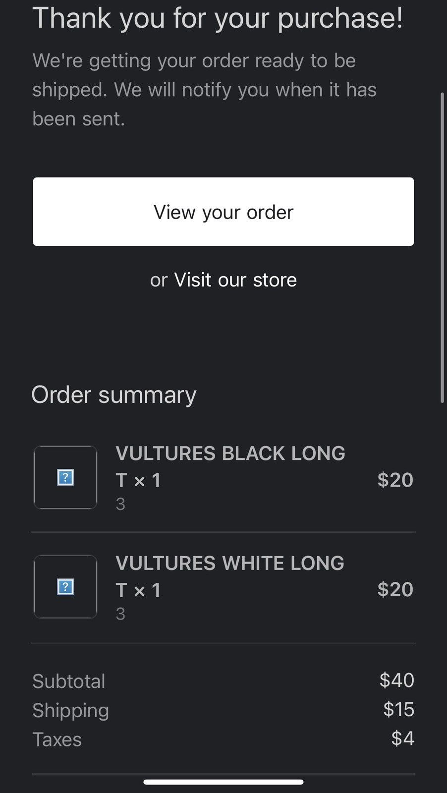 Kanye West Vultures 3 Long sleeve Size US XL / EU 56 / 4 - 4 Thumbnail