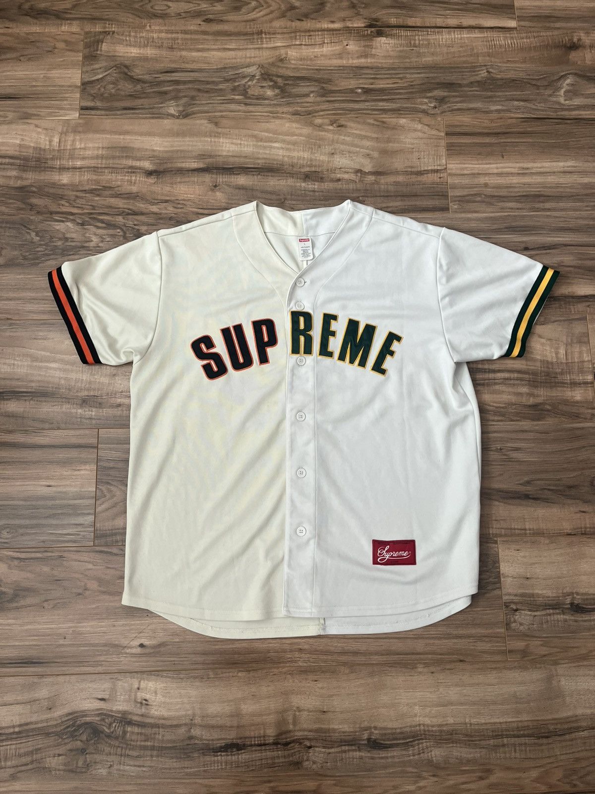 Supreme Supreme Don’t Hate Baseball Jersey Size US L / EU 52-54 / 3 - 1 Thumbnail