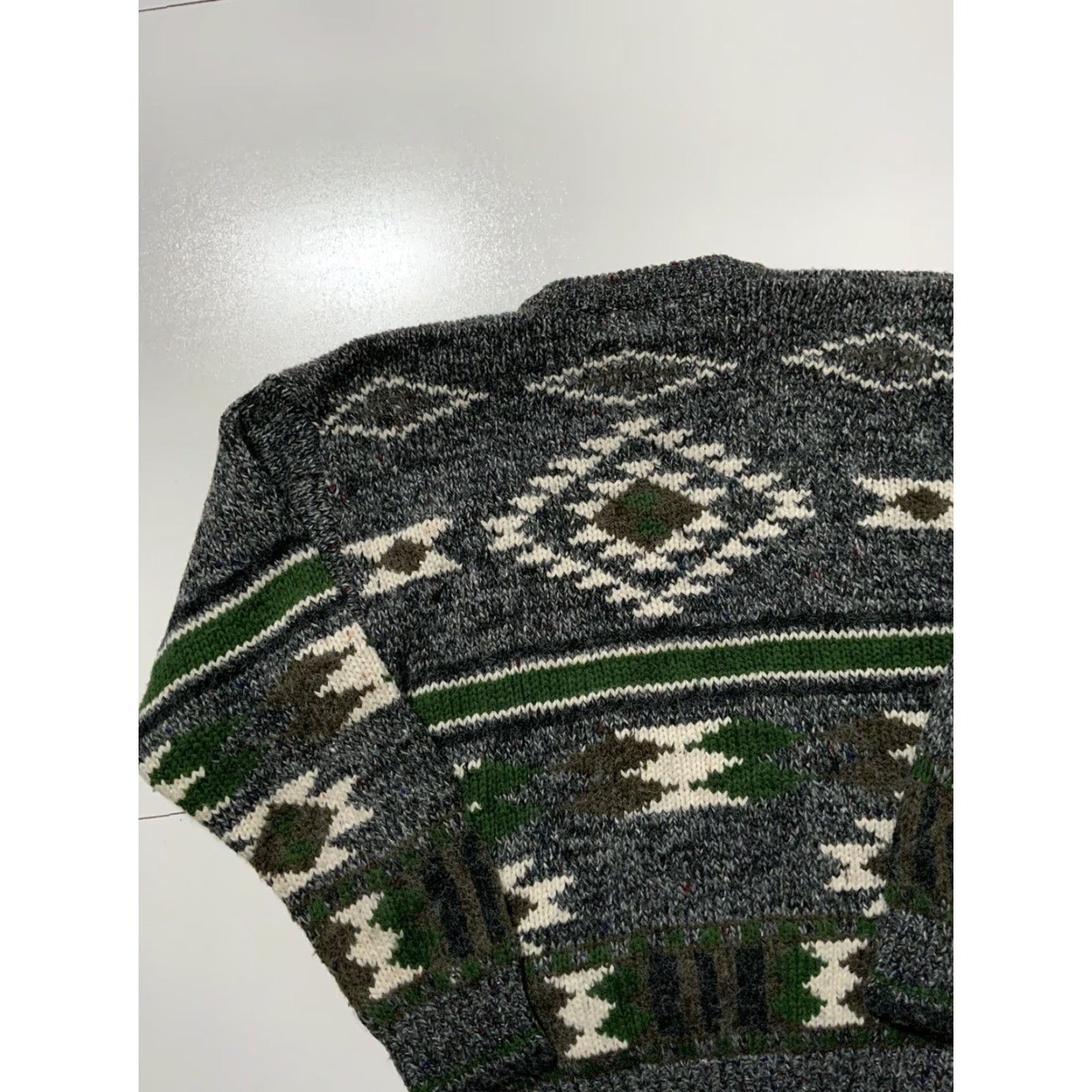Vintage VINTAGE Adolfo Chimayo Aztec Southwestern Native Wool Blend Crewneck Sweater LG Mens Size US L / EU 52-54 / 3 - 4 Thumbnail