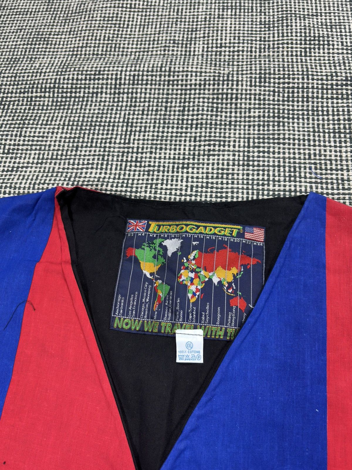 Vintage Turbogadget Genoa 1893 Soccer Italy Vest Jacket blokecore Size US XL / EU 56 / 4 - 3 Thumbnail