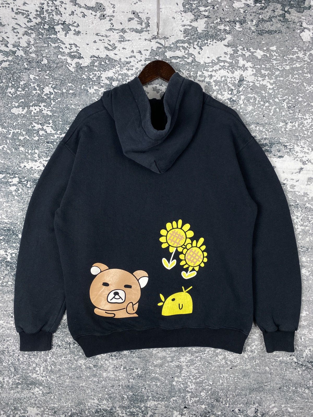 Japanese Brand Vintage Japanese Big Text Pullover Hoodies Size US L / EU 52-54 / 3 - 7 Thumbnail