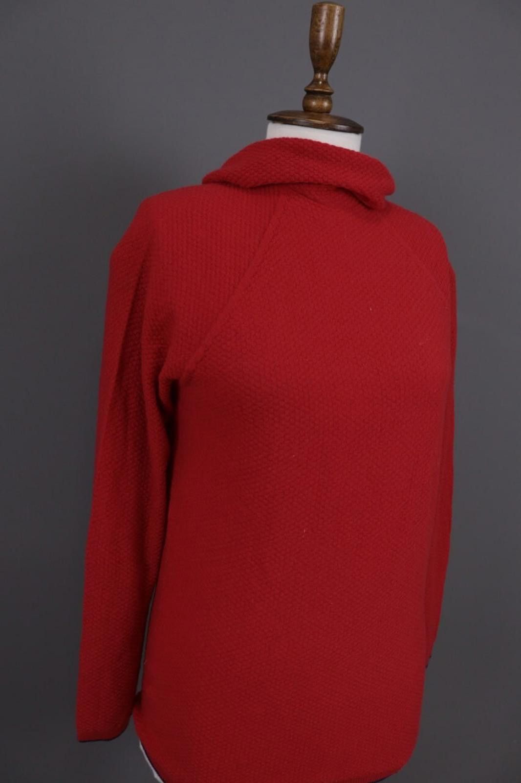 Patagonia Patagonia Red Lagenlook Turtle Neck Hooded Jacket Size M Size M / US 6-8 / IT 42-44 - 3 Thumbnail