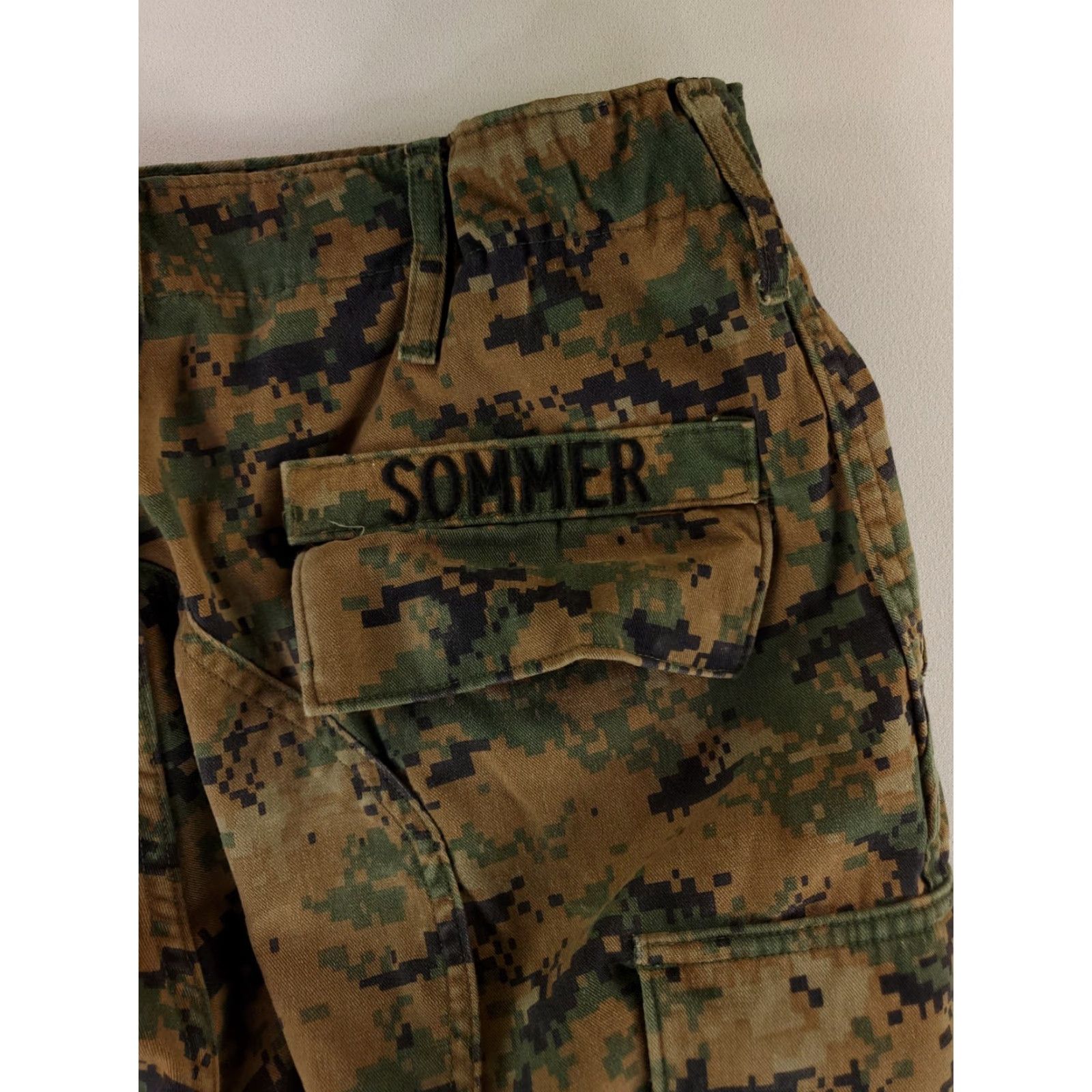 Vintage US Navy Pants Marpat Camo Mens M Reg 33x31.5 Cargo Inseam 31 Men Camouflage 34 Reg Size US 34 / EU 50 - 5 Thumbnail