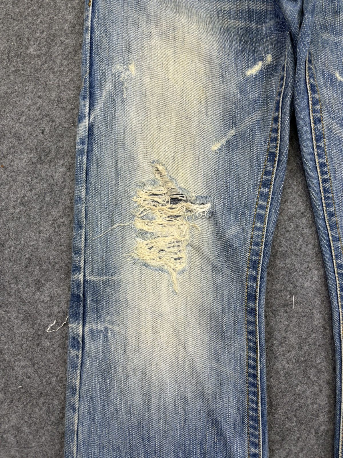 Other 💥Flare💥DPSR Slim Flare Distressed Denim F998 Size US 30 / EU 46 - 6 Thumbnail