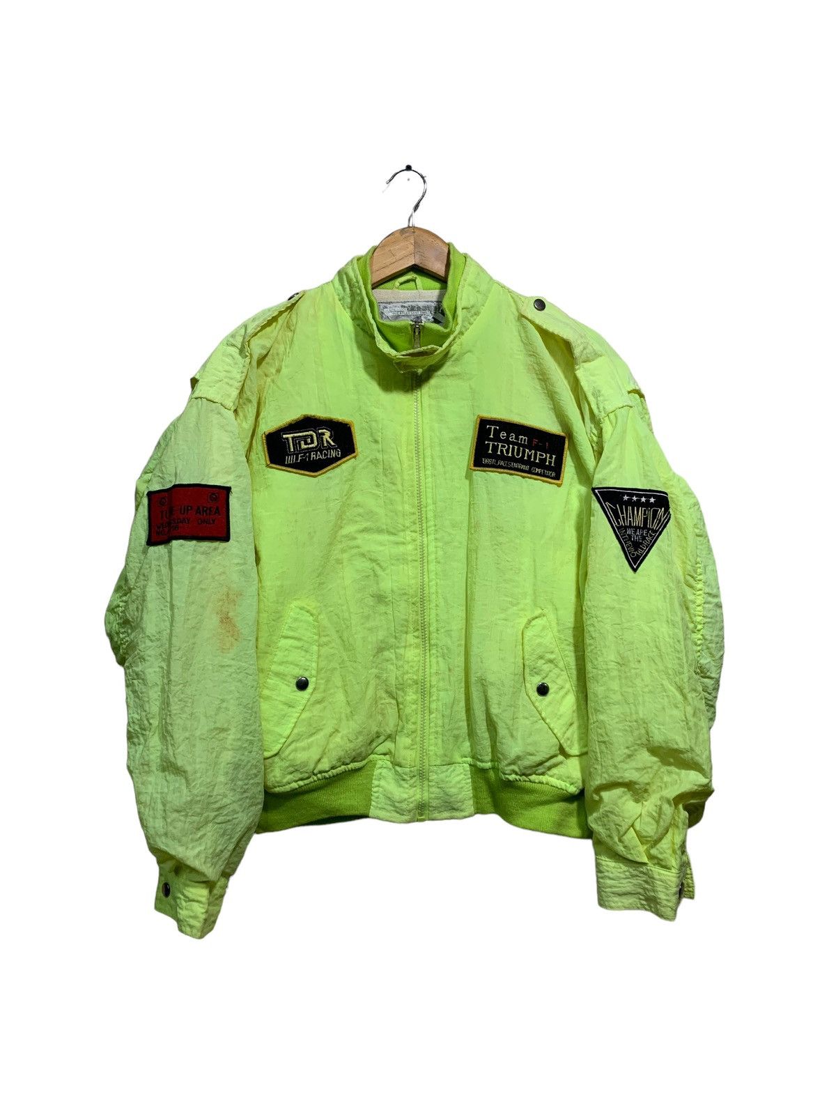 🔥VTG TRIUMPH MOTO RACING BOMBER JACKETS