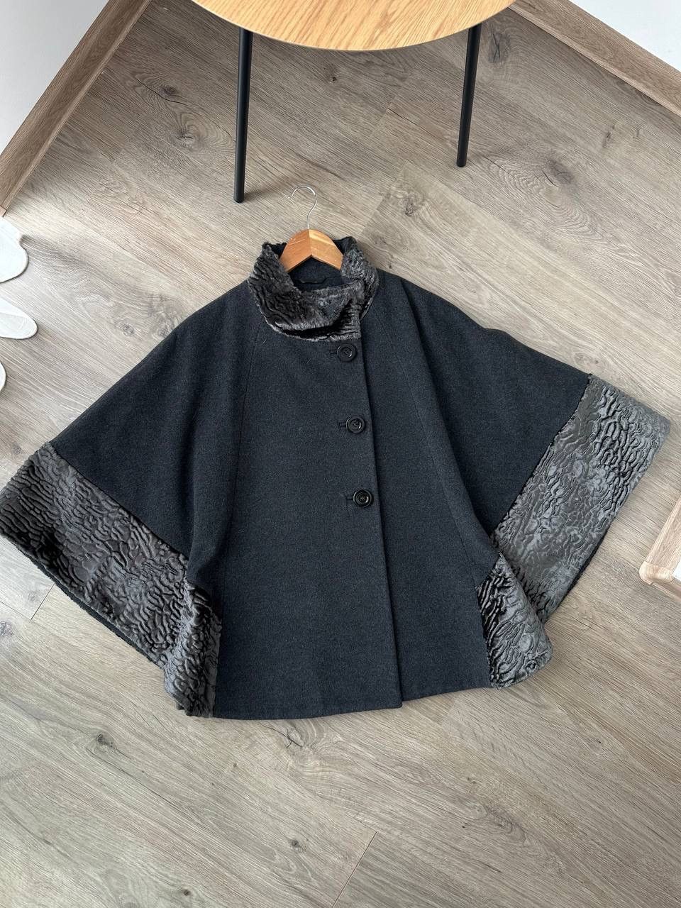 Japanese Brand × Vintage Vintage Japanese Gray Lana Wool Cinzia Rocca Womesn Jacket Size L / US 10 / IT 46 - 1 Thumbnail