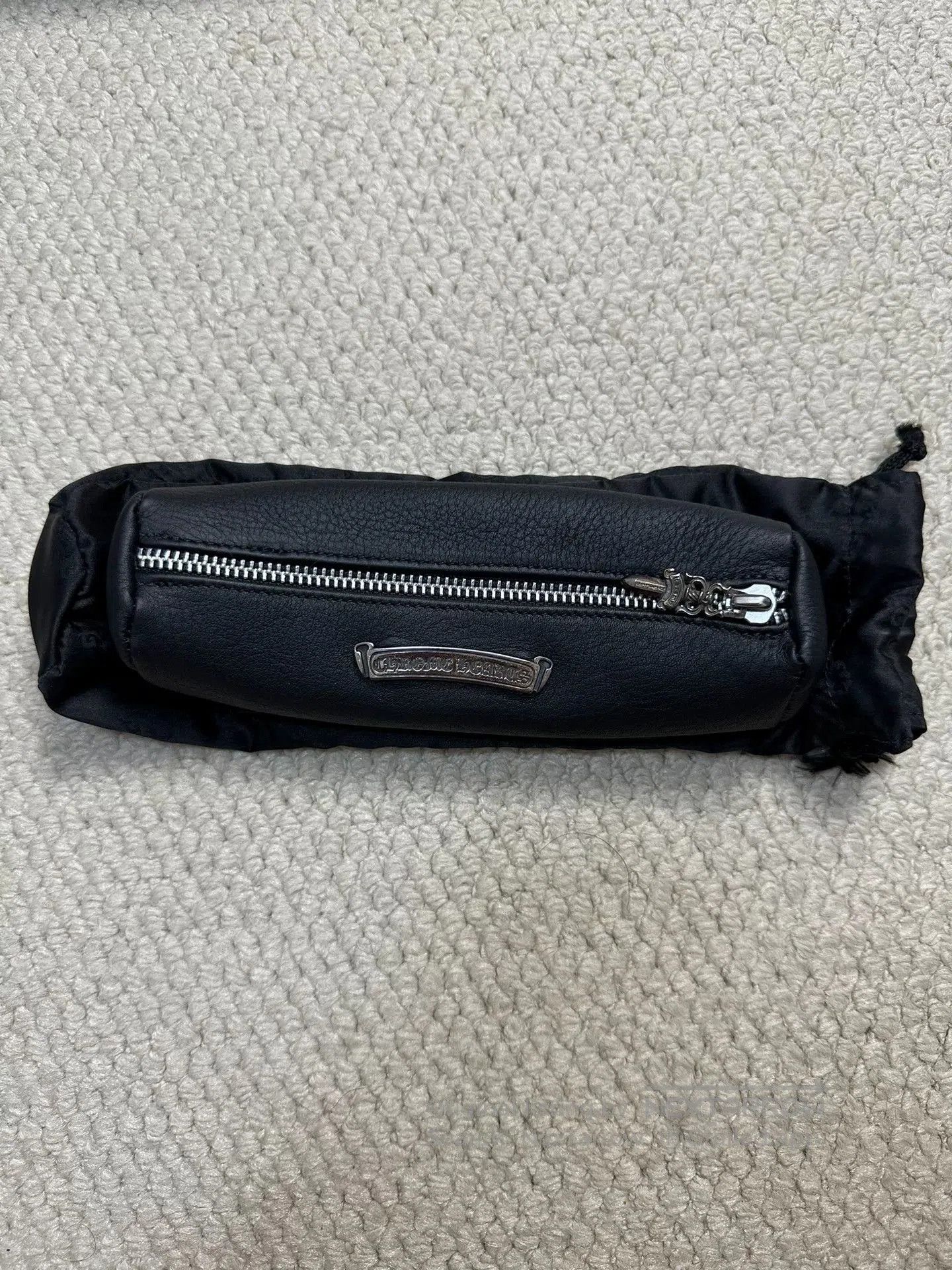 Chrome Hearts Chrome Hearts Silver Sword Zipper Pencil Case. Size ONE SIZE - 1 Thumbnail