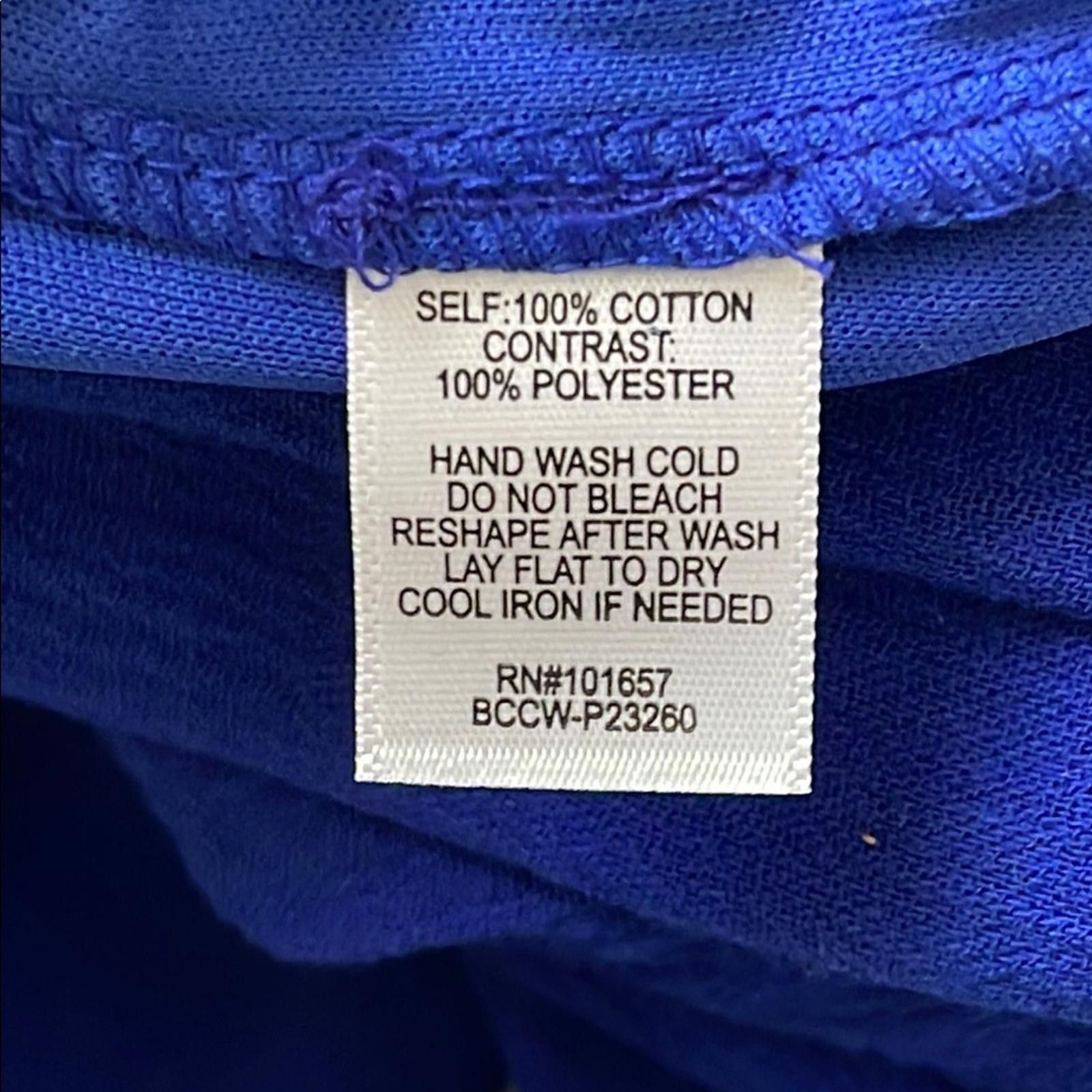 Other Tresics Luxe Blue Pants 100% cotton w Tie Waist - size S,M.L Size 32" / US 10 / IT 46 - 4 Thumbnail