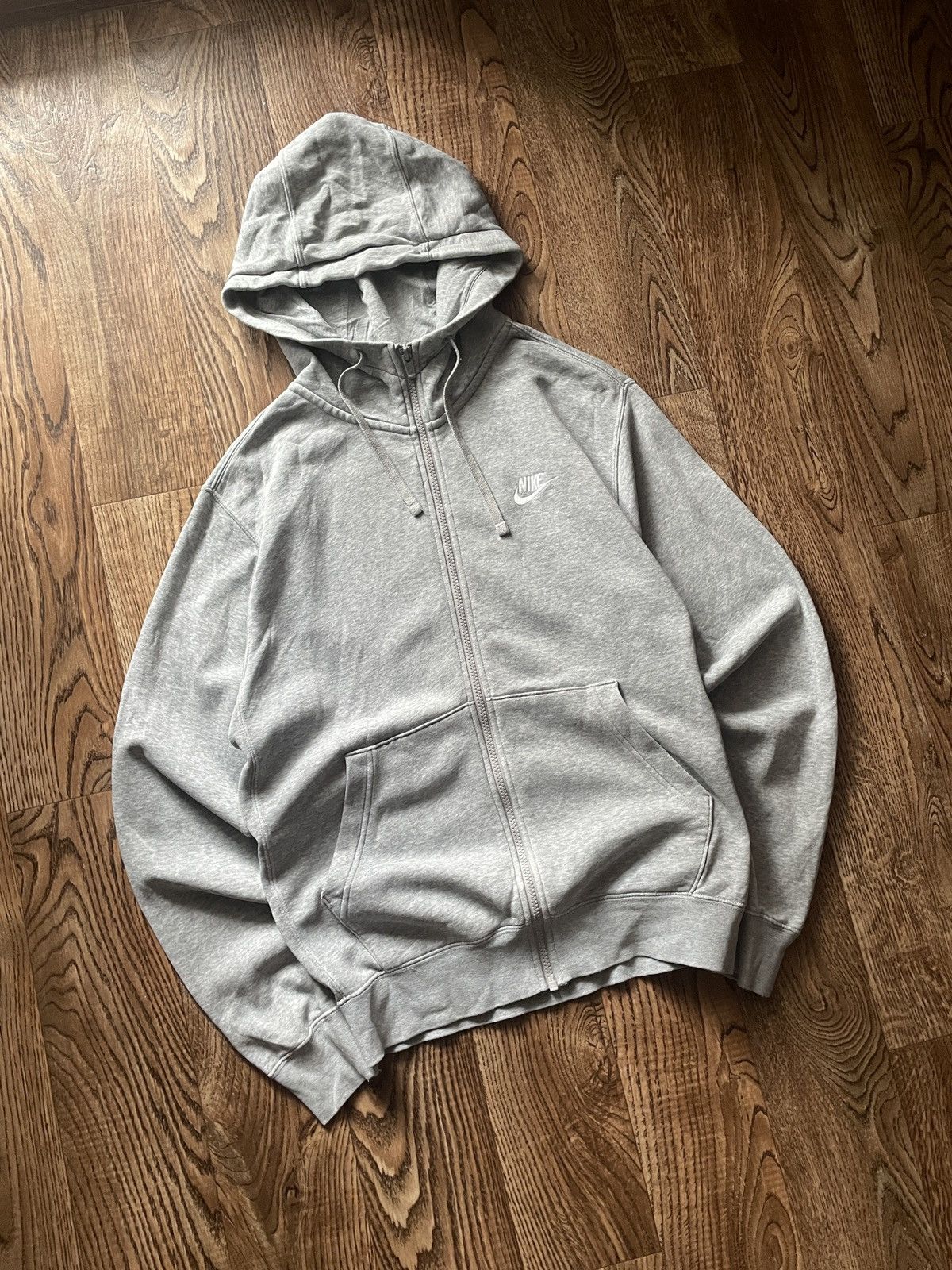 Nike Vintage Nike Zip-Up Hoodie Swoosh Y2K 90S rare hype Size US S / EU 44-46 / 1 - 2 Thumbnail
