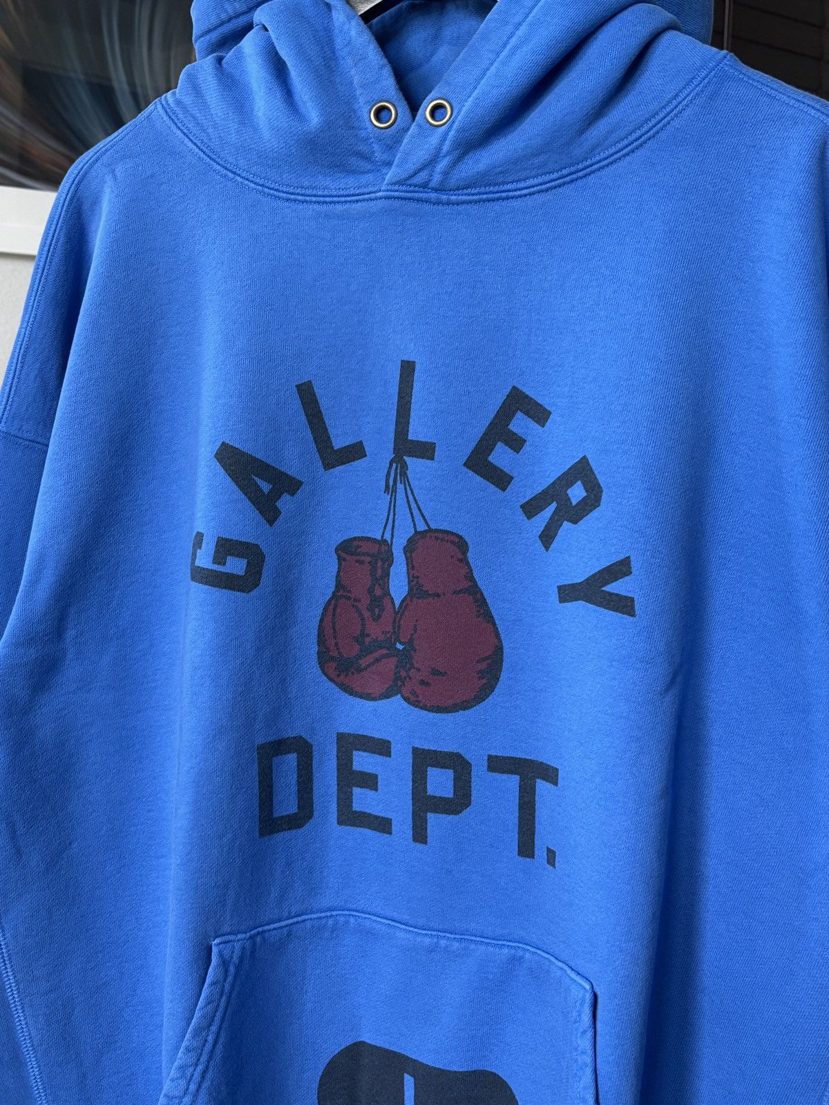 Gallery Dept. 🥊 GALLERY DEPT BOXING LOGO HOODIE Size US L / EU 52-54 / 3 - 4 Thumbnail
