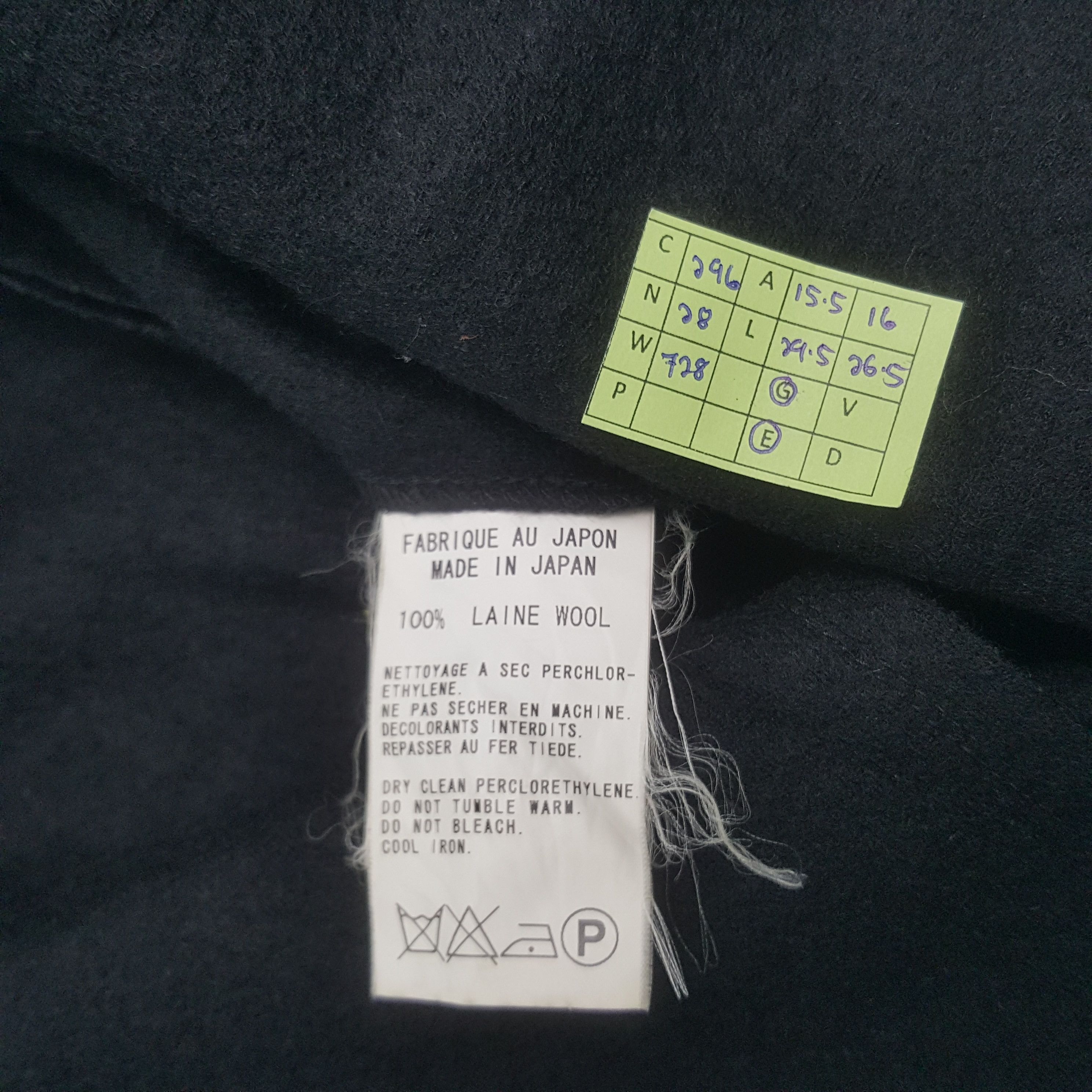 Yohji Yamamoto Vintage Y's by Yohji Yamamoto Coat Jacket C296N28 Size US XXS / EU 40 - 6 Thumbnail