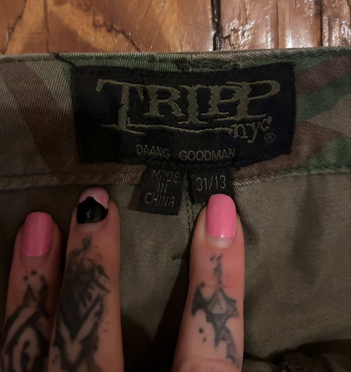 Tripp NYC Tripp NYC camouflage pants Size 34" / US 12 / IT 48 - 4 Thumbnail
