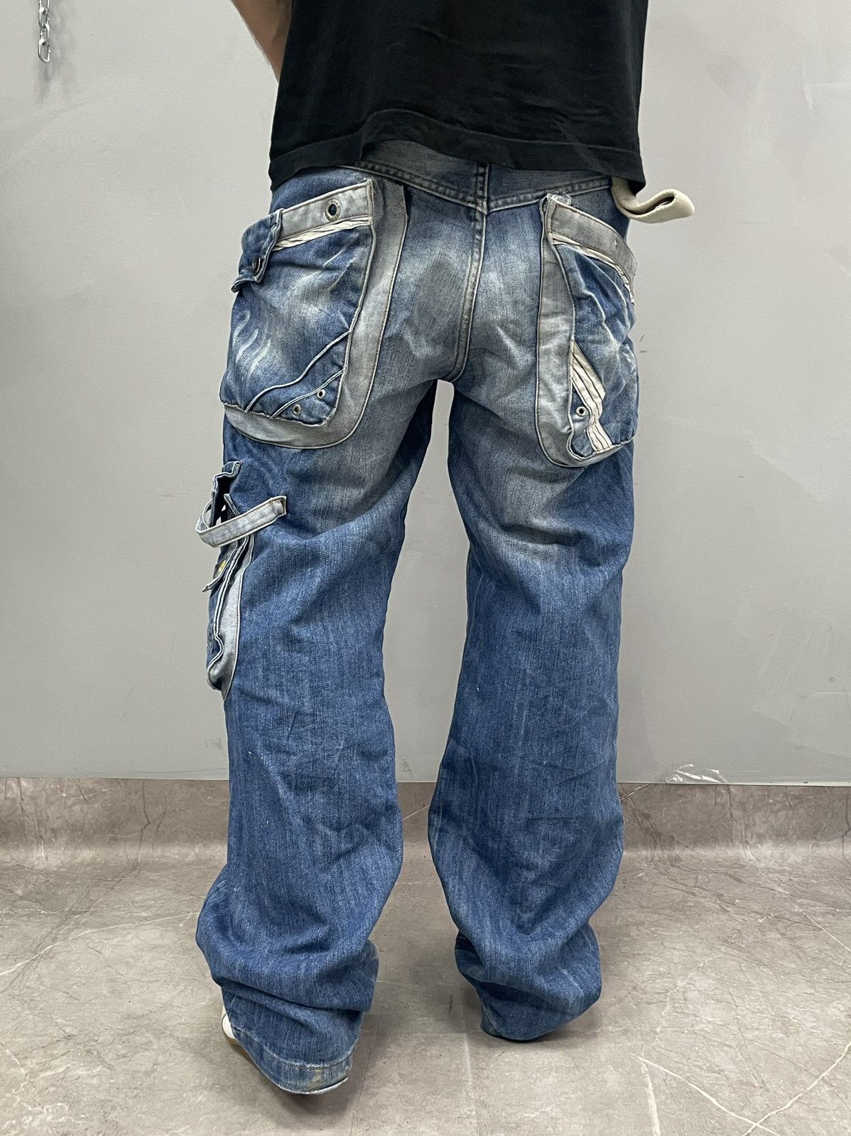 G-Star Baggy Multipocket cargo jeans 90s hype junya Watanabe style Size US 31 - 8 Thumbnail