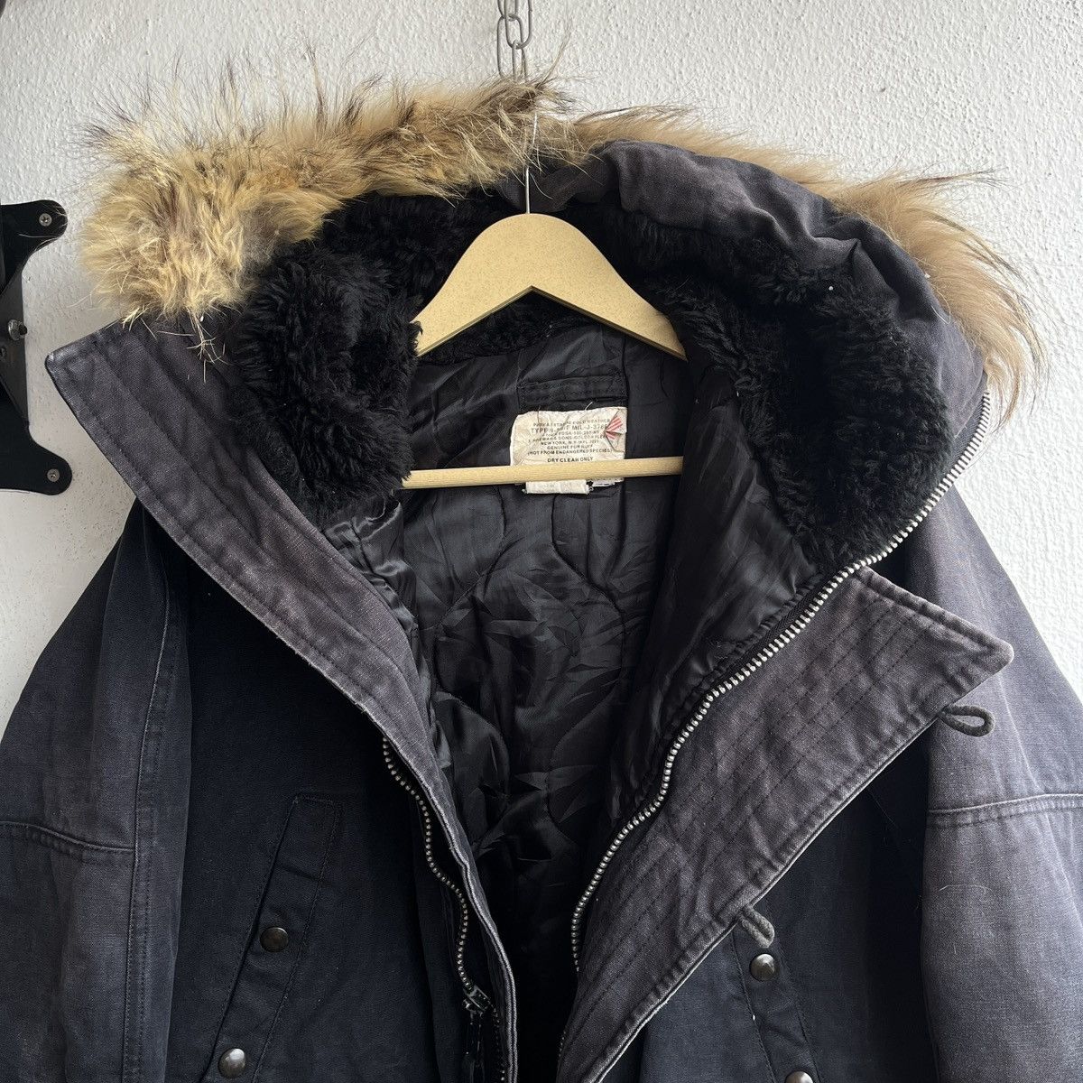 Buzz Rickson's × I. Spiewak And Sons × Vintage Vintage I Spiewak & Sons N-3B Jacket Golden Fleece USA Size US XL / EU 56 / 4 - 23 Thumbnail