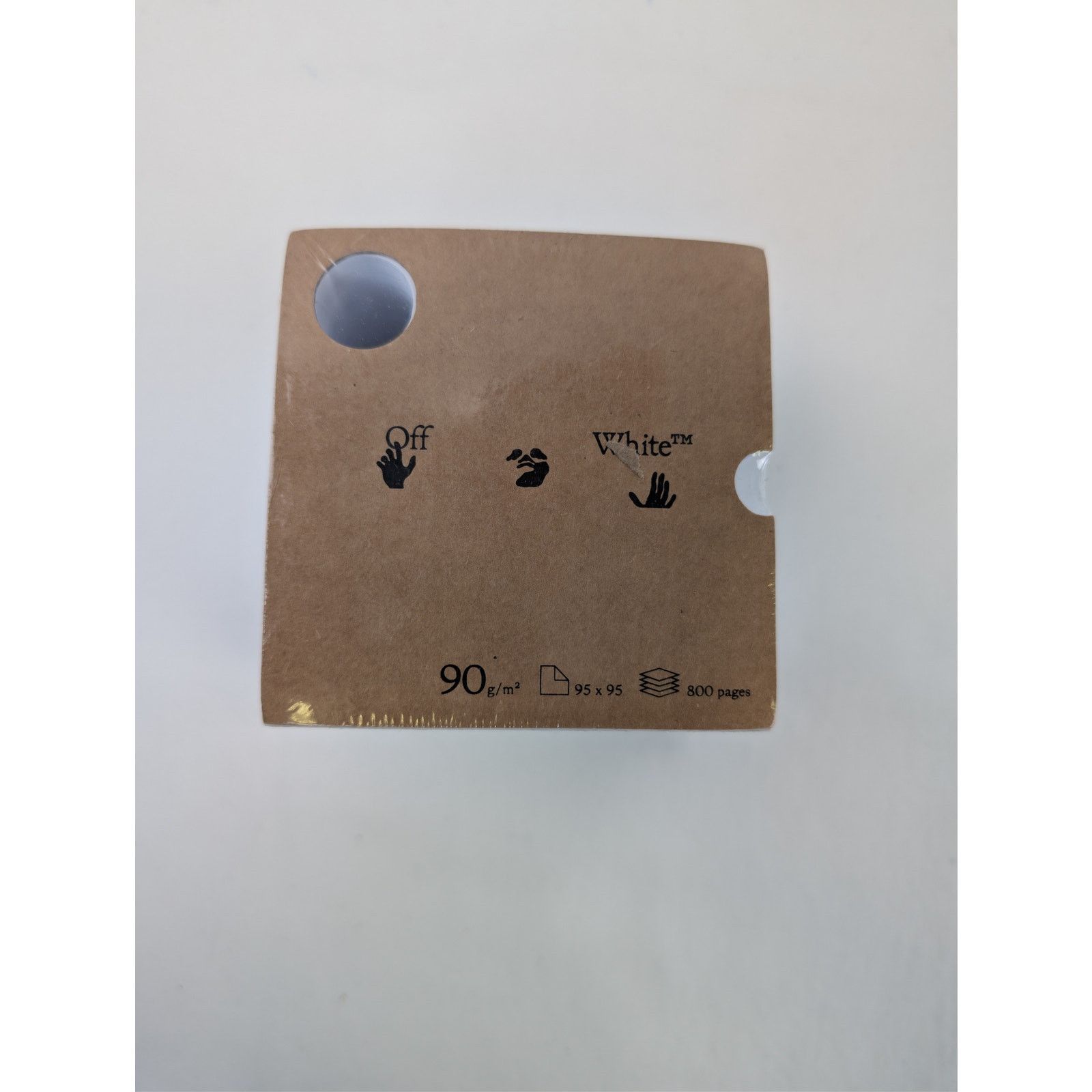 Off-White o1rshd1 Size:OS / Cube Note Paper in White Size ONE SIZE - 1 Thumbnail