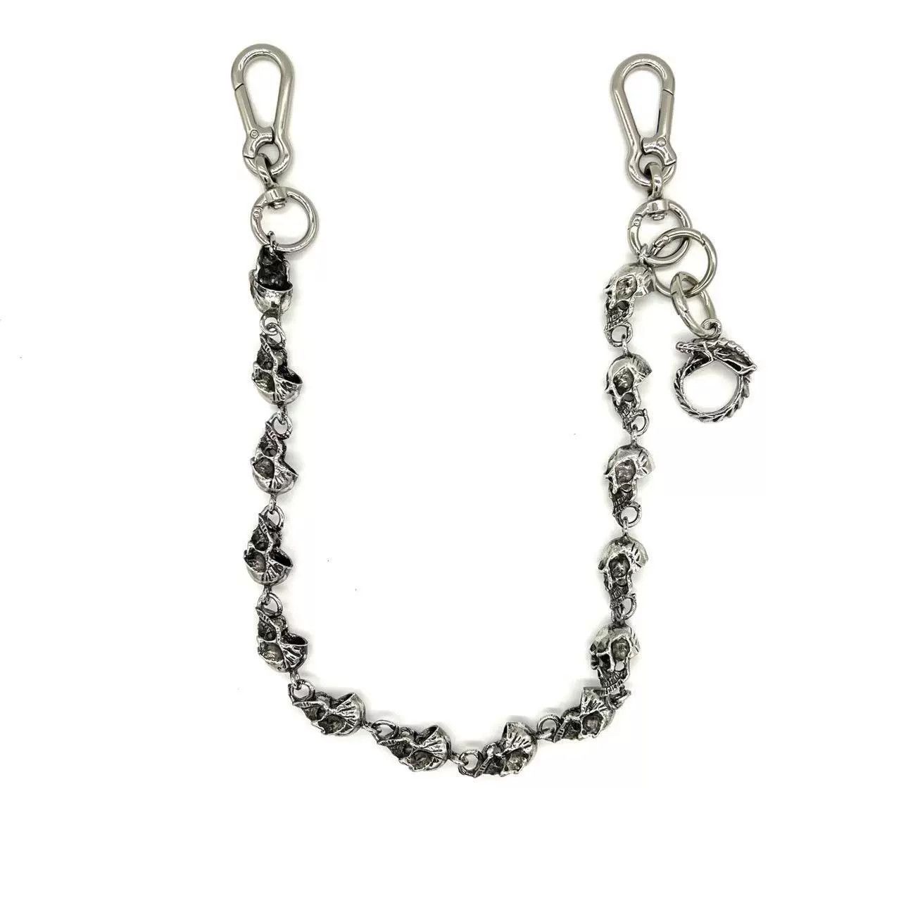 Vintage Retro hip-hop punk style jeans waist chain Size ONE SIZE - 2 Thumbnail
