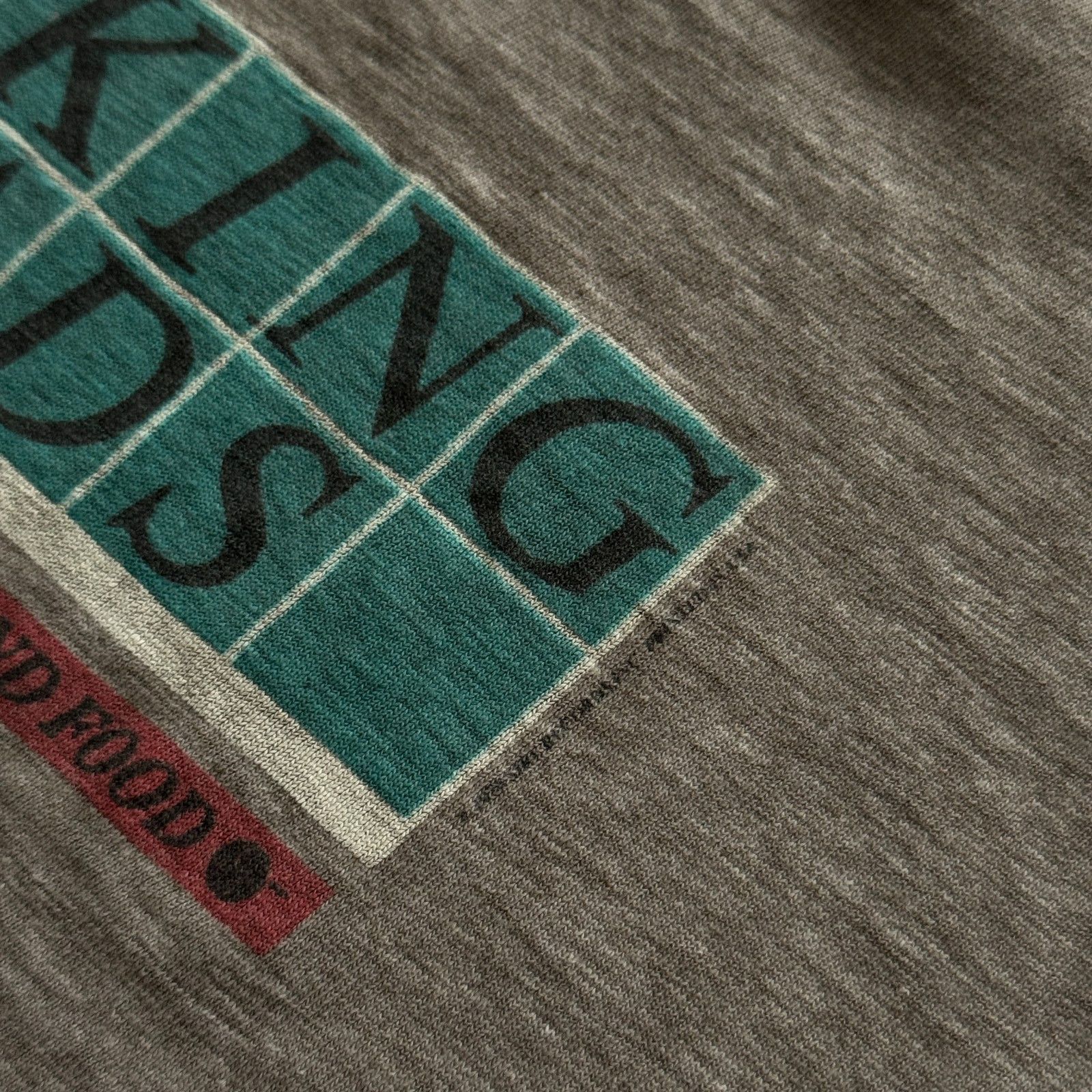 Vintage Vintage 1970s Talking Heads More Songs Buildings Food Shirt Size US M / EU 48-50 / 2 - 4 Thumbnail