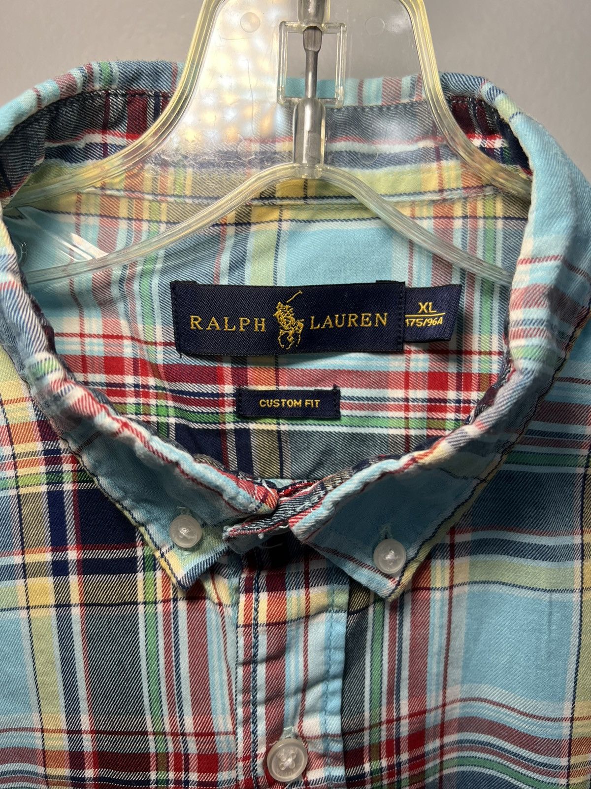 Polo Ralph Lauren Vintage Polo Ralph Lauren multi colour plaid button up shirt Size US XL / EU 56 / 4 - 3 Thumbnail