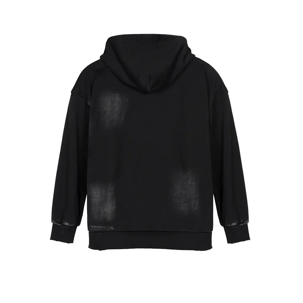 Japanese Brand × Vintage Dirty Washed High Street Homber Hoodie Sweatshirt Zipper y2k Size US M / EU 48-50 / 2 - 5 Thumbnail