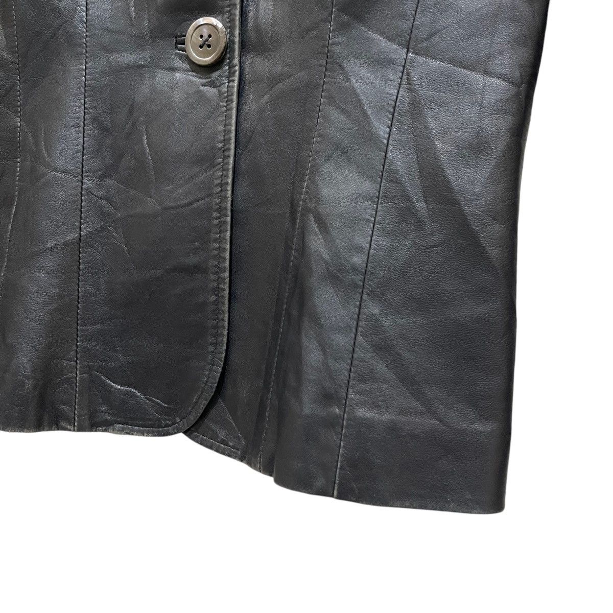 Coach COACH Leatherware Genuine Leather Button Jacket Size S / US 4 / IT 40 - 7 Thumbnail