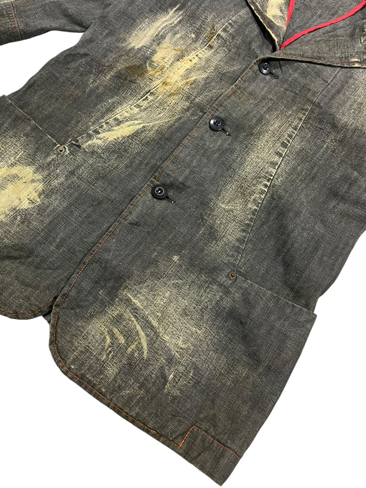 If Six Was Nine 🇯🇵 Japanese Brand Mud Wash Jacket By Big Smith Clothing Size US M / EU 48-50 / 2 - 5 Thumbnail