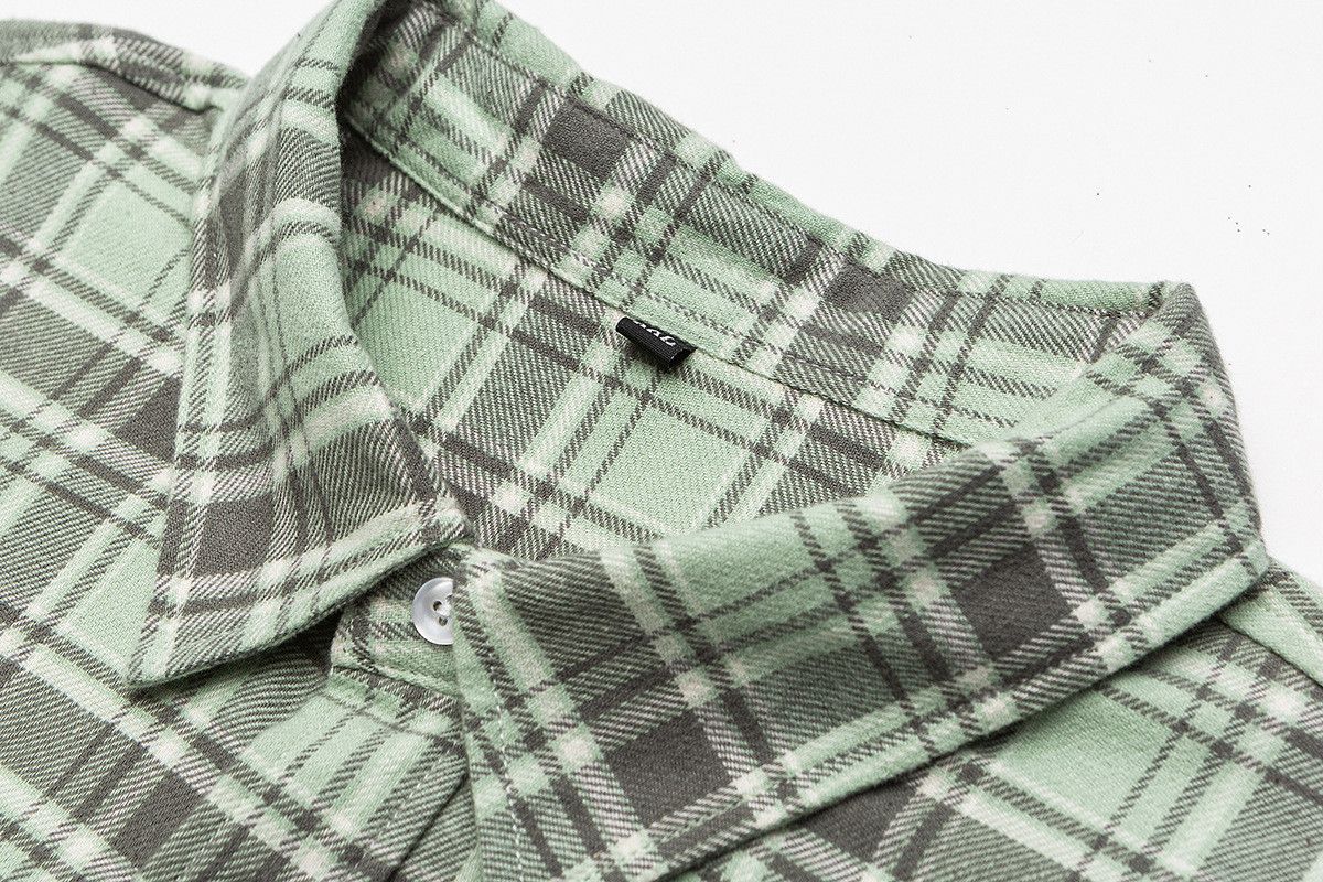 Vintage Japanese retro plaid men's long-sleeved shirt Size US M / EU 48-50 / 2 - 3 Thumbnail