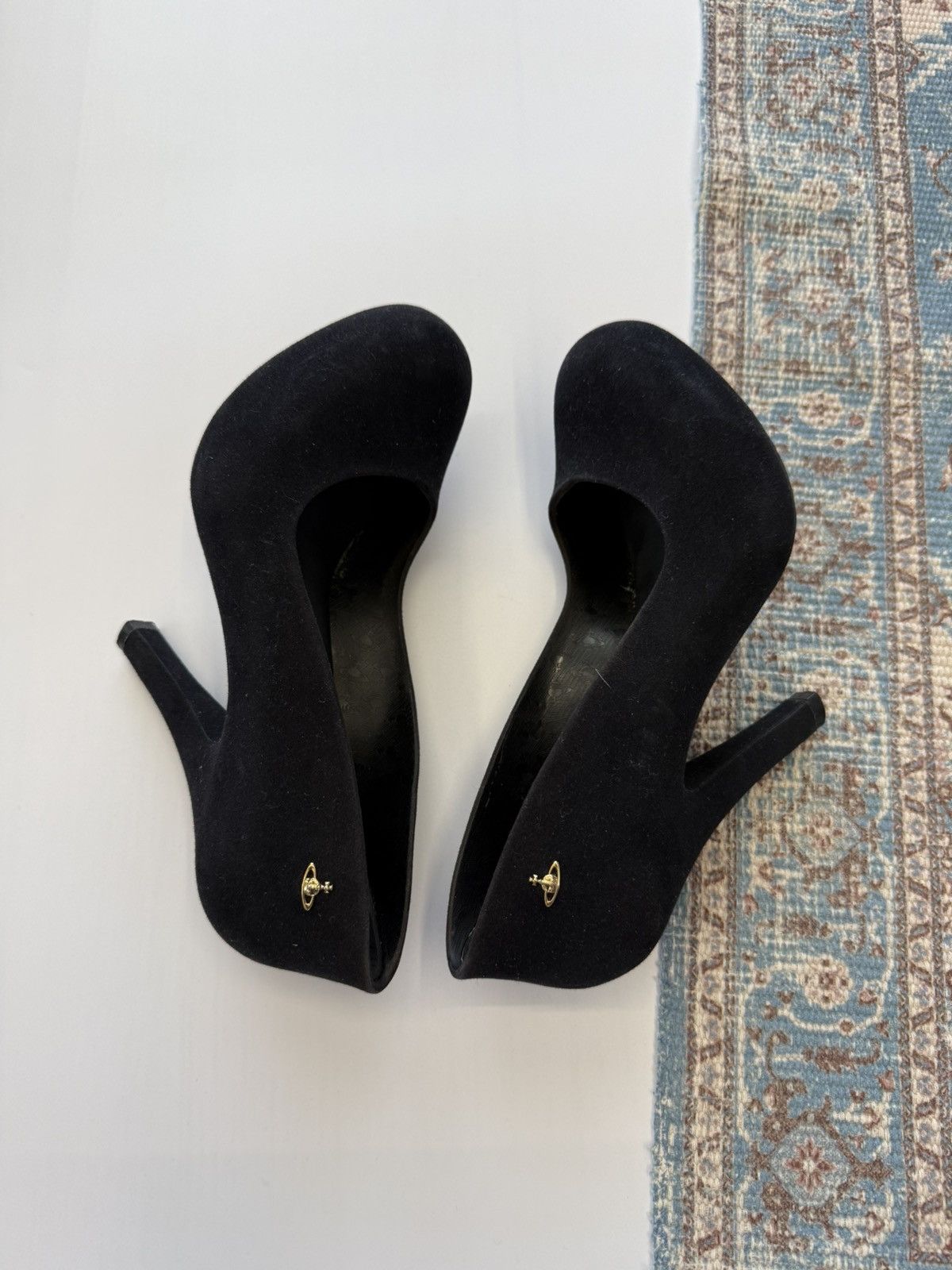 Vivienne Westwood Vivienne Westwood Anglomania x Melissa Suede Heels Sz 35-36 Size US 5 / IT 35 - 8 Thumbnail