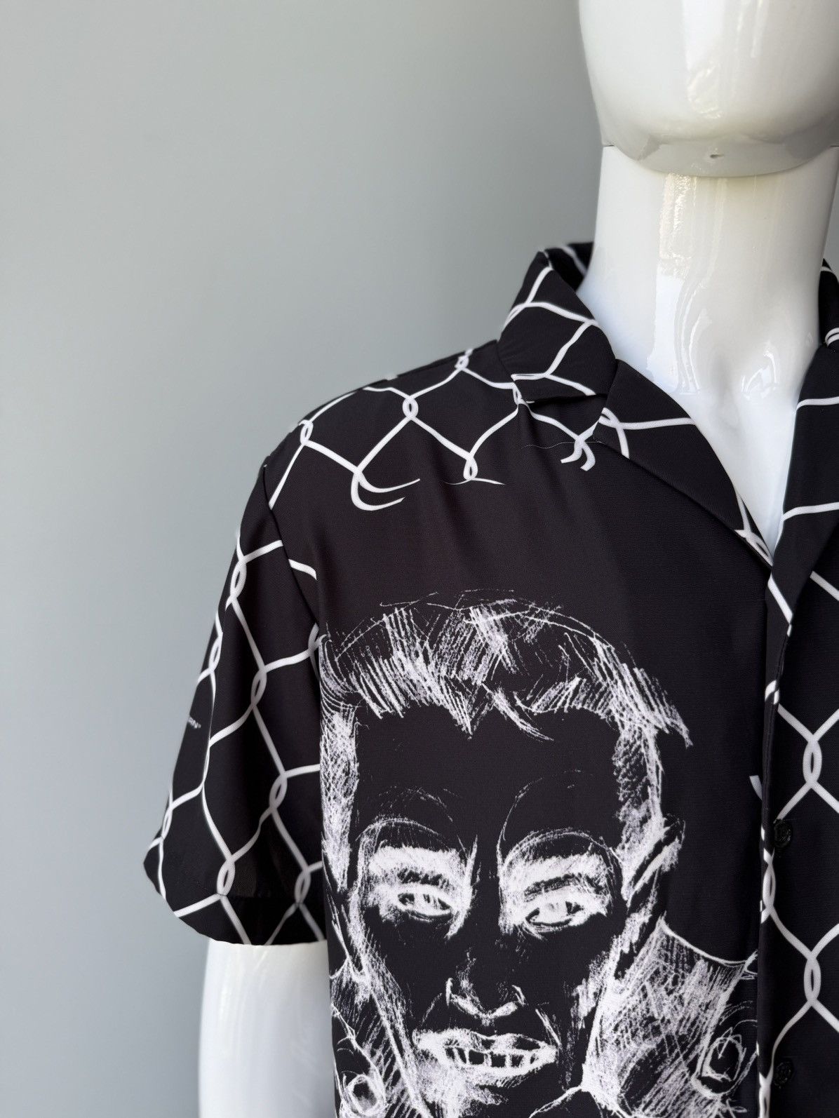 Off-White Off White Broken Fences Collar Shirt Size US M / EU 48-50 / 2 - 9 Thumbnail