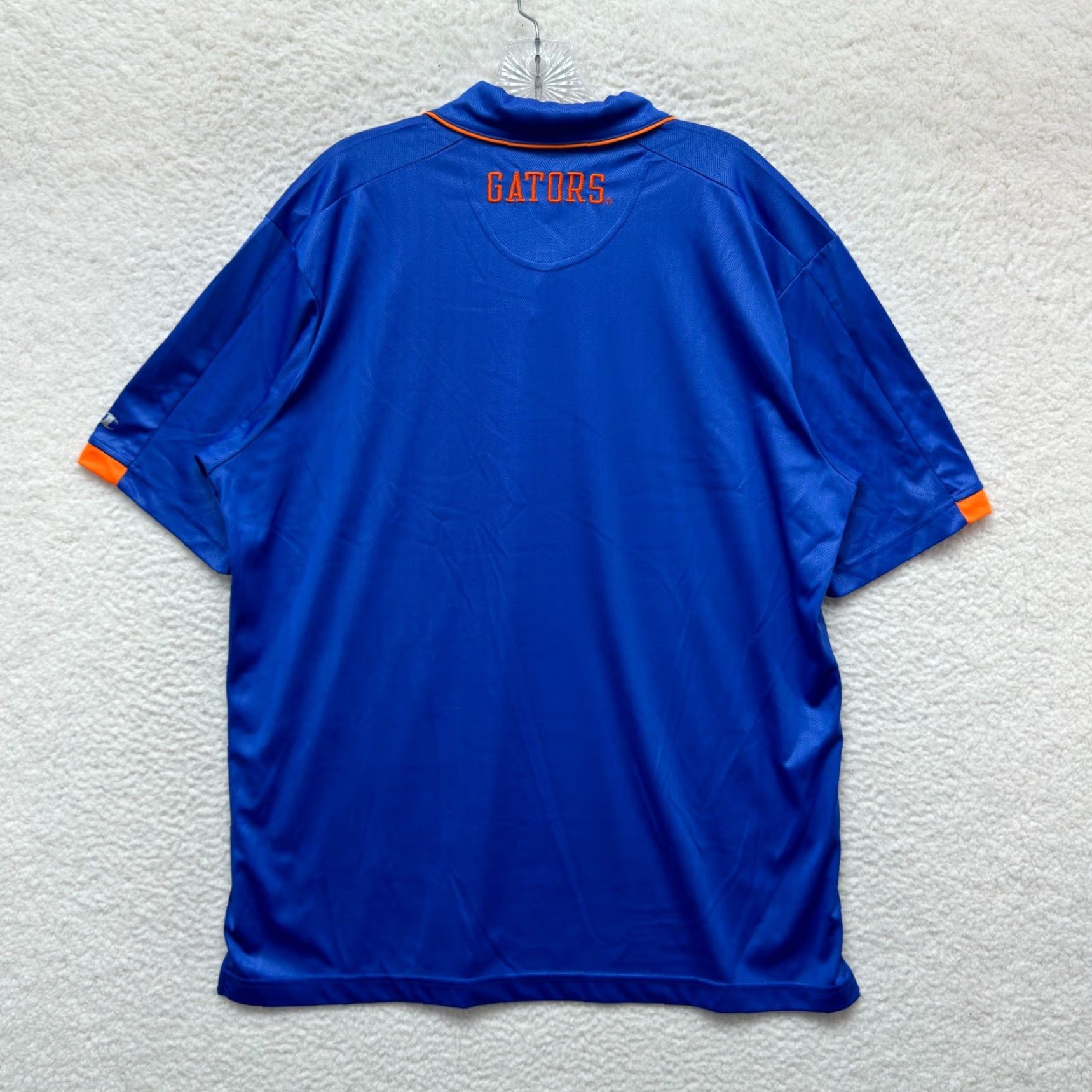 Champion VINTAGE University of Florida Gators Golf Polo Shirt Large Performance College Football Size US L / EU 52-54 / 3 - 2 Thumbnail
