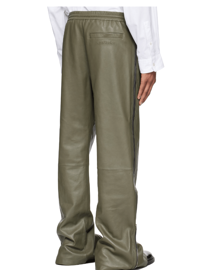Acne Studios BNWT SS25 ACNE STUDIOS LEATHER PANTS 46 Size US 30 / EU 46 - 11 Thumbnail