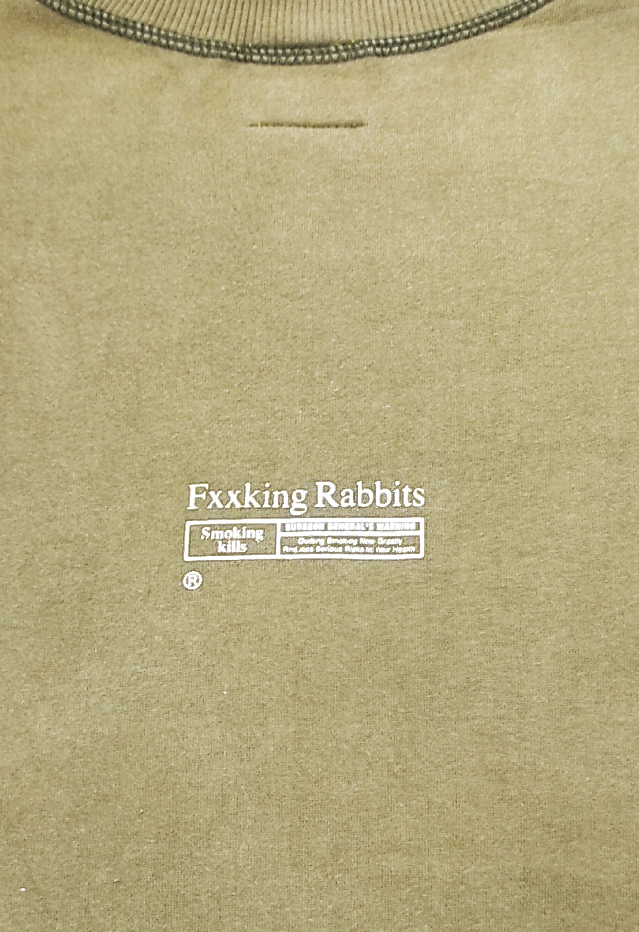 FR2 Fxxking Rabbits Smoking Kills Sweatshirt Size US L / EU 52-54 / 3 - 2 Thumbnail
