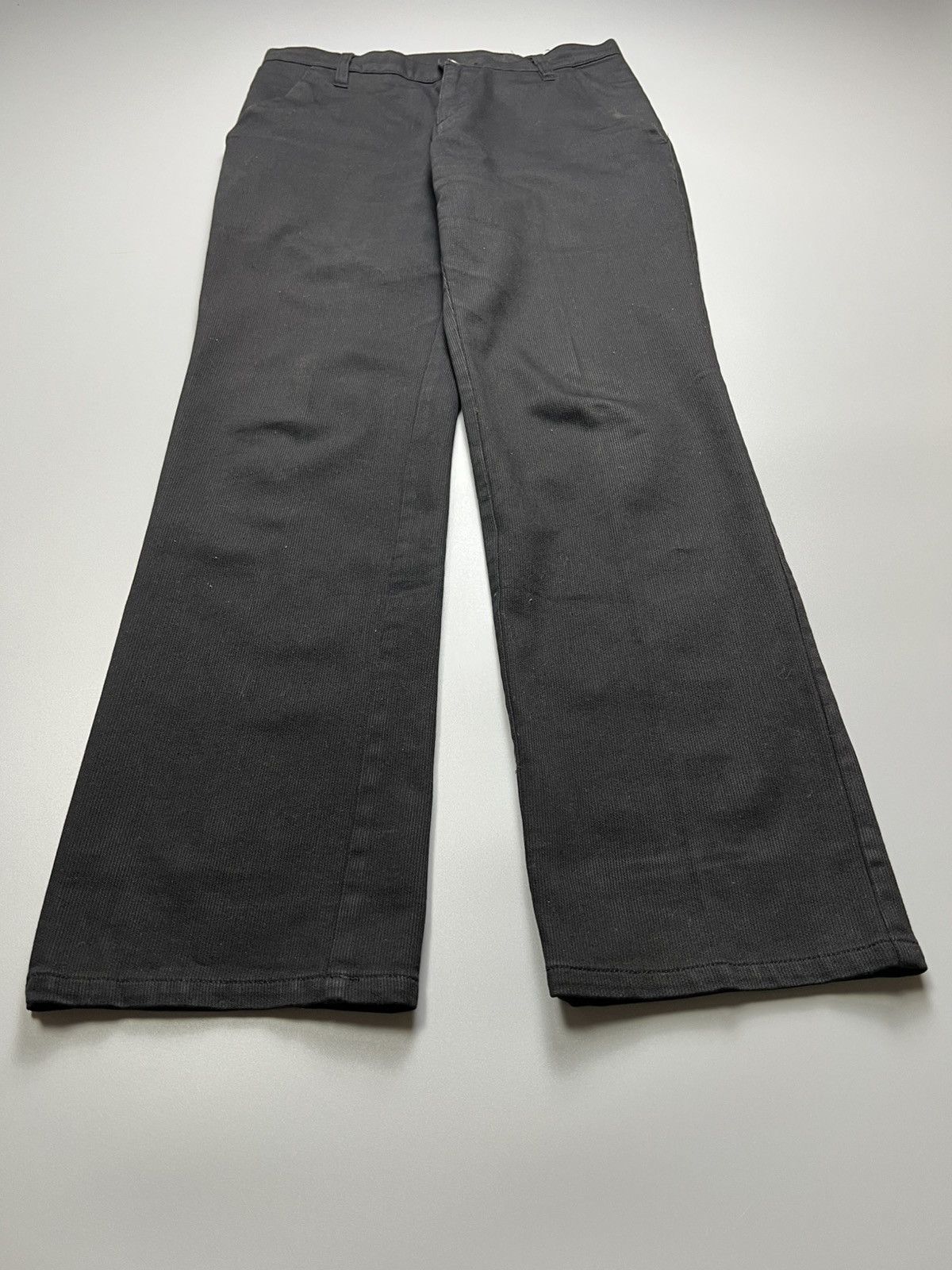 W&LT × Walter Van Beirendonck W&LT - Black Pinstripes - Pants Size 29" - 2 Thumbnail