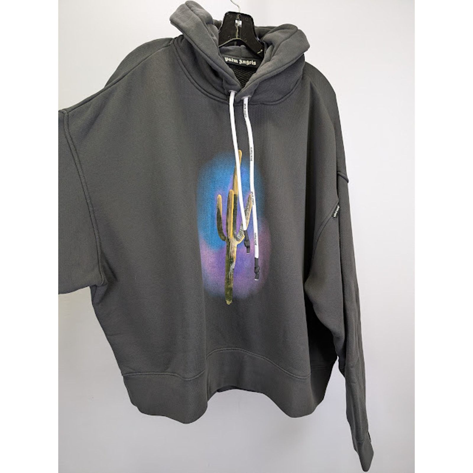 Palm Angels o1rshd1 Cactus Hoody Hoodie in Black / Green M Size US M / EU 48-50 / 2 - 10 Thumbnail