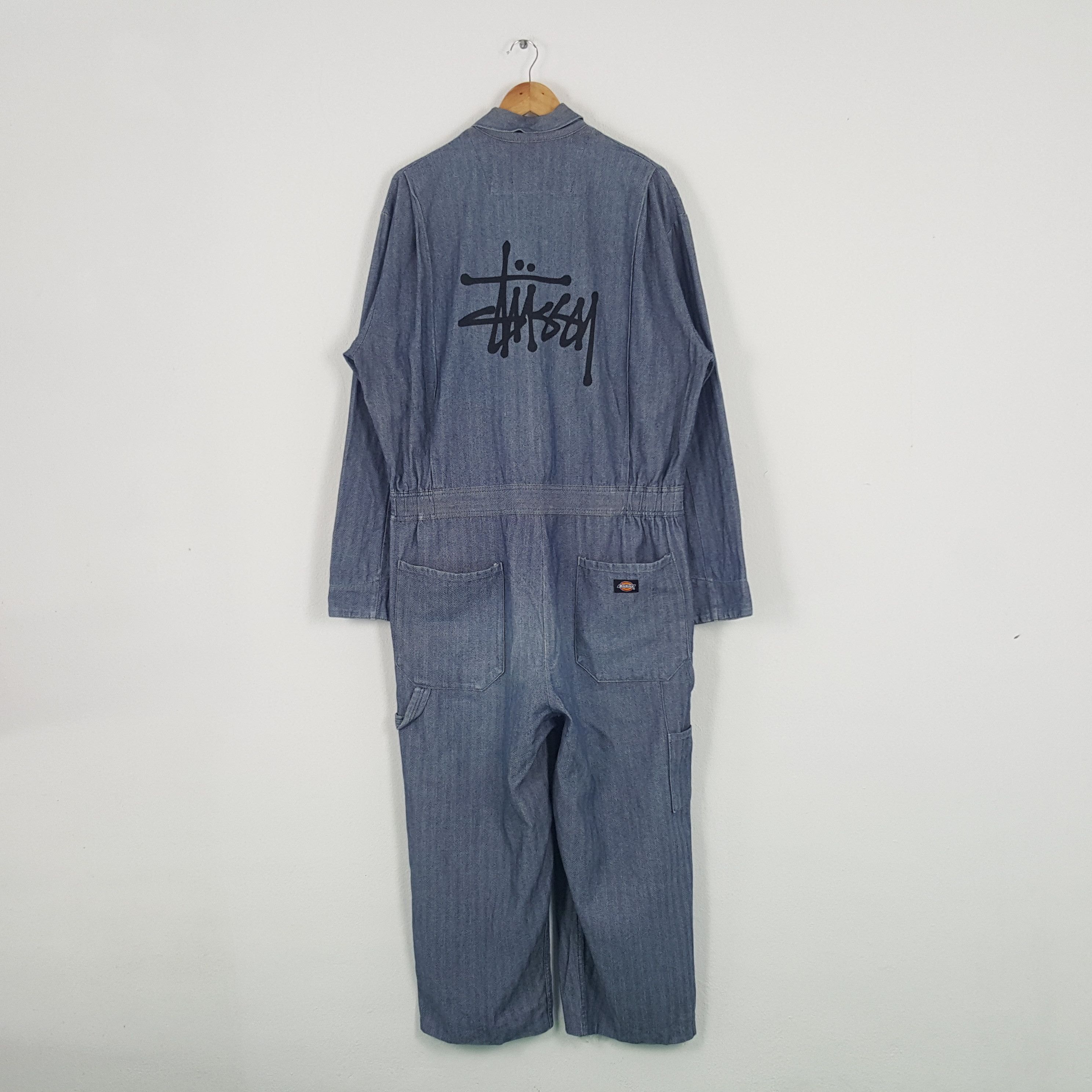 STUSSY × Dickies コラボ オーバーオール stussy dickies コラボ オーバーオール Stussy Dickies | Grailed