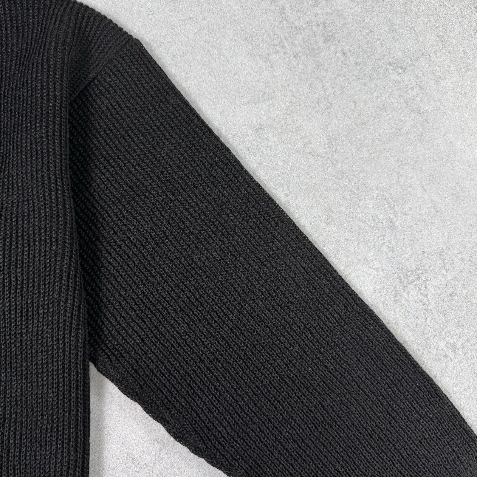 Lacoste Vintage Lacoste Chemise Wool Cardigan Size 4 Black Size US M / EU 48-50 / 2 - 3 Thumbnail