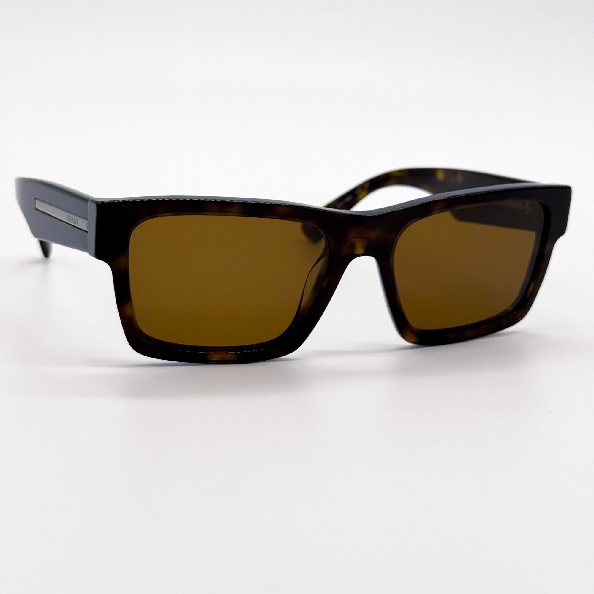 Prada NEW PRADA SUNGLASSES PR25ZS 2AU0B0 SQUARE HAVANA Size ONE SIZE - 5 Thumbnail
