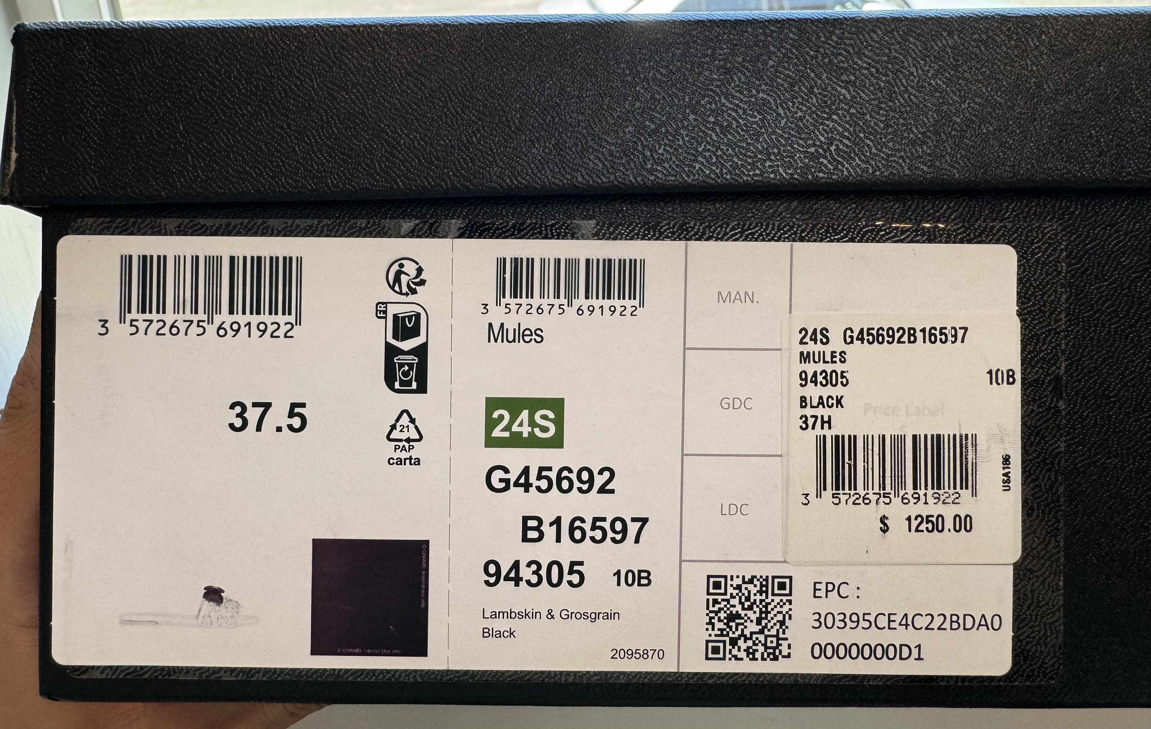 Chanel Sandal mule with bow Size US 7.5 / IT 37.5 - 4 Thumbnail