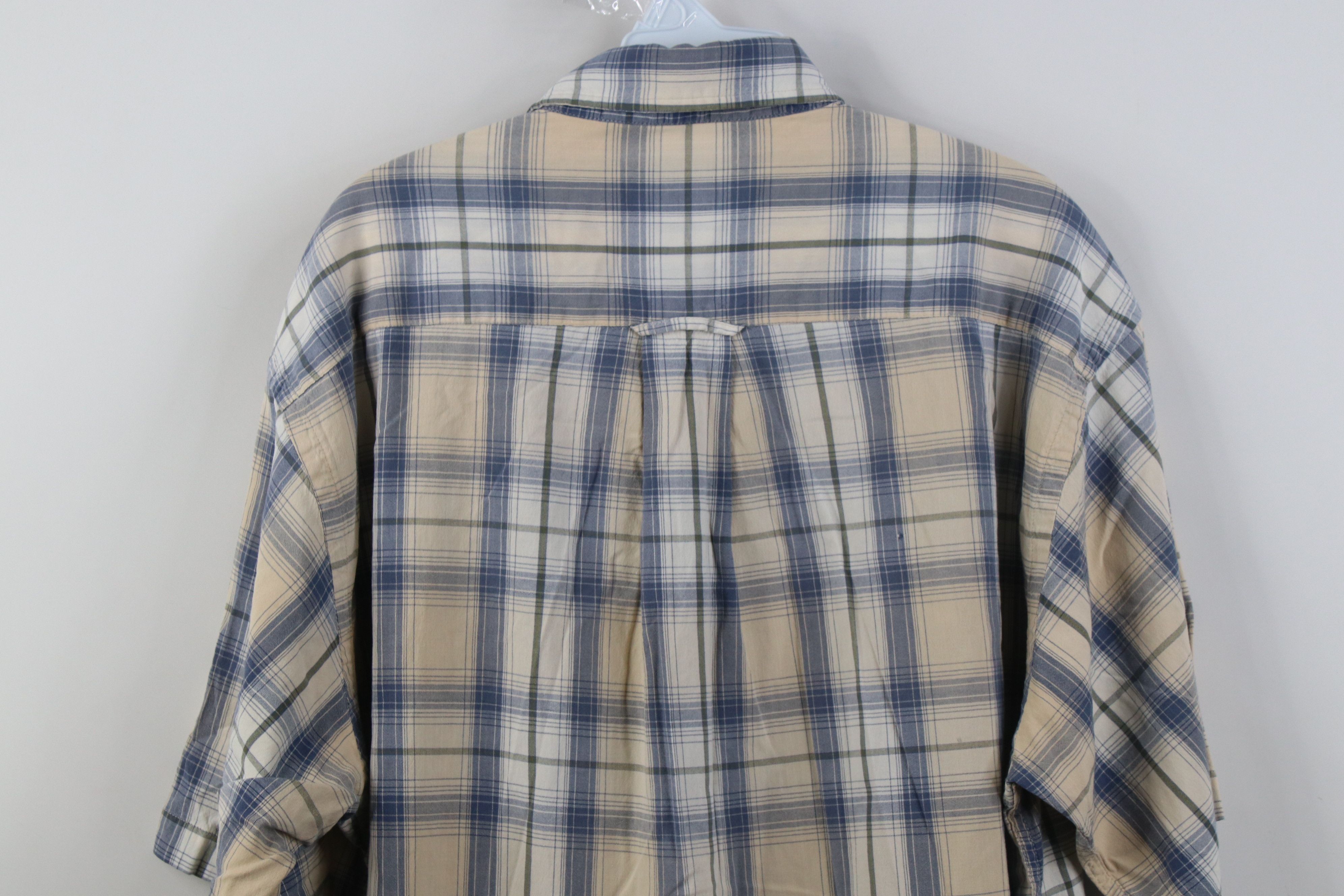 Orvis Vintage 90s Orvis Madras Short Sleeve Button Down Shirt Size US L / EU 52-54 / 3 - 13 Thumbnail