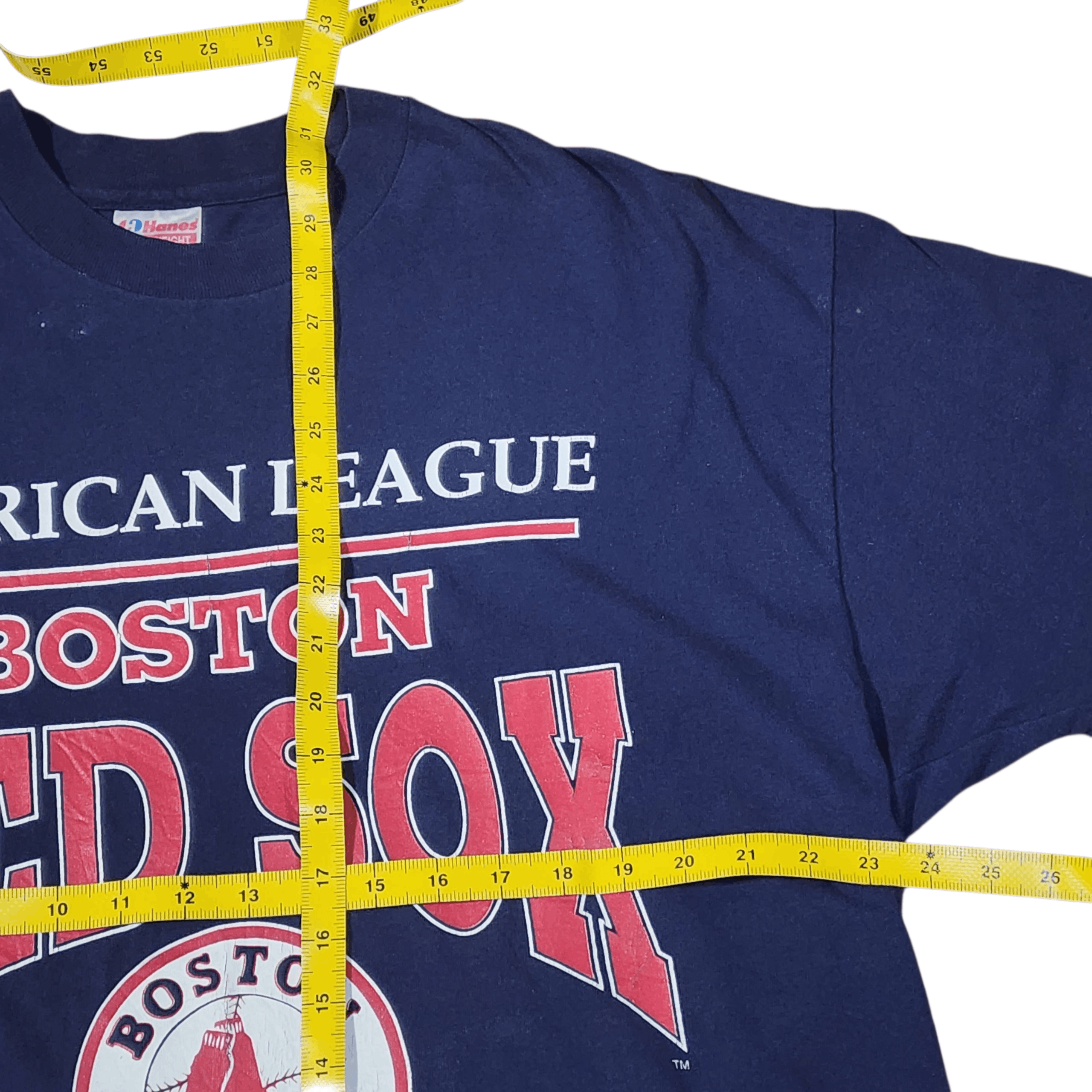 Vintage Vintage 1992 Boston Red Sox Shirt Hanes 90s MLB Tees Size US XXL / EU 58 / 5 - 6 Thumbnail
