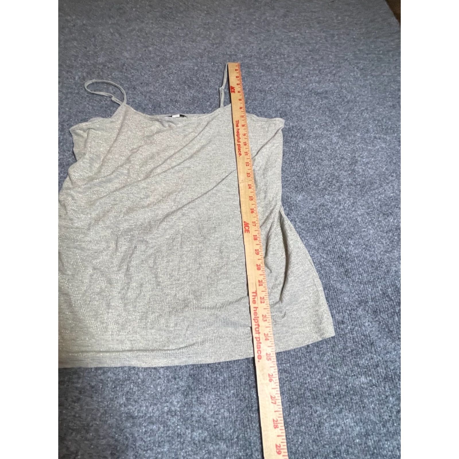 Loft Ann Taylor Loft Tank Top Womens L Brown Spaghetti Strap Casual Party/Cocktail Basic Tank Top Loft Ladies L Brown Spaghetti Strap Size L / US 10 / IT 46 - 2 Thumbnail