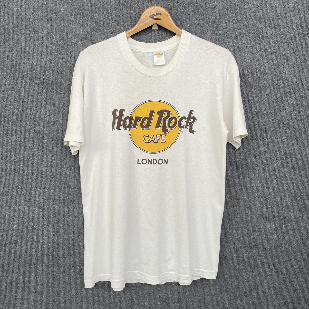 Hard Rock Cafe × Vintage Vintage 1990s HRC London T Shirt Size US M / EU 48-50 / 2 - 1 Thumbnail