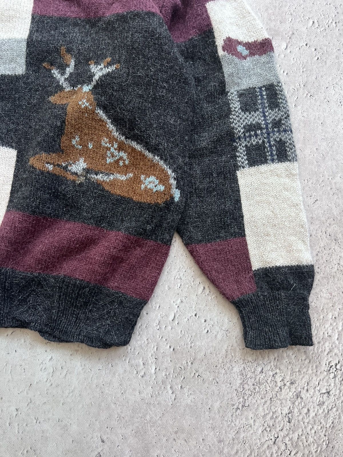 Carlo Colucci × Hugo Boss VINTAGE RARE 80s over print Hugo boss sweater crewneck Size US M / EU 48-50 / 2 - 11 Thumbnail
