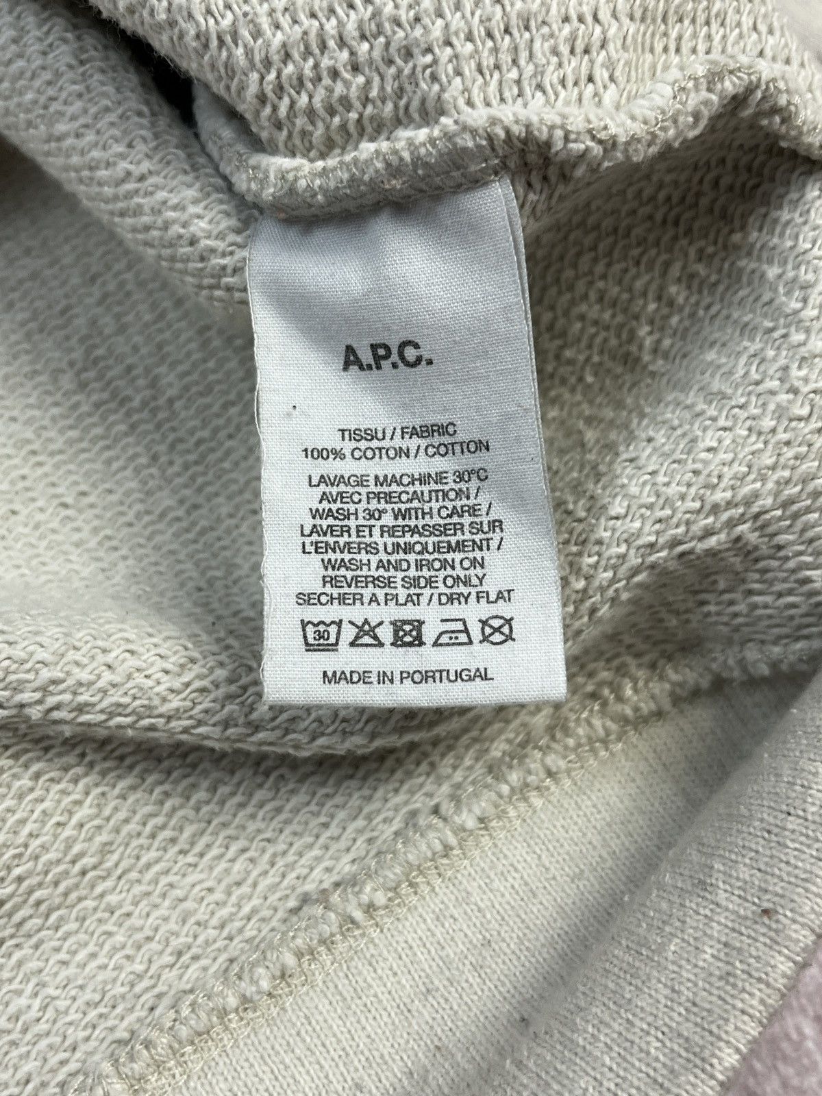 A.P.C. A.P.C. Logo Sweatshirt Size L / US 10 / IT 46 - 9 Thumbnail