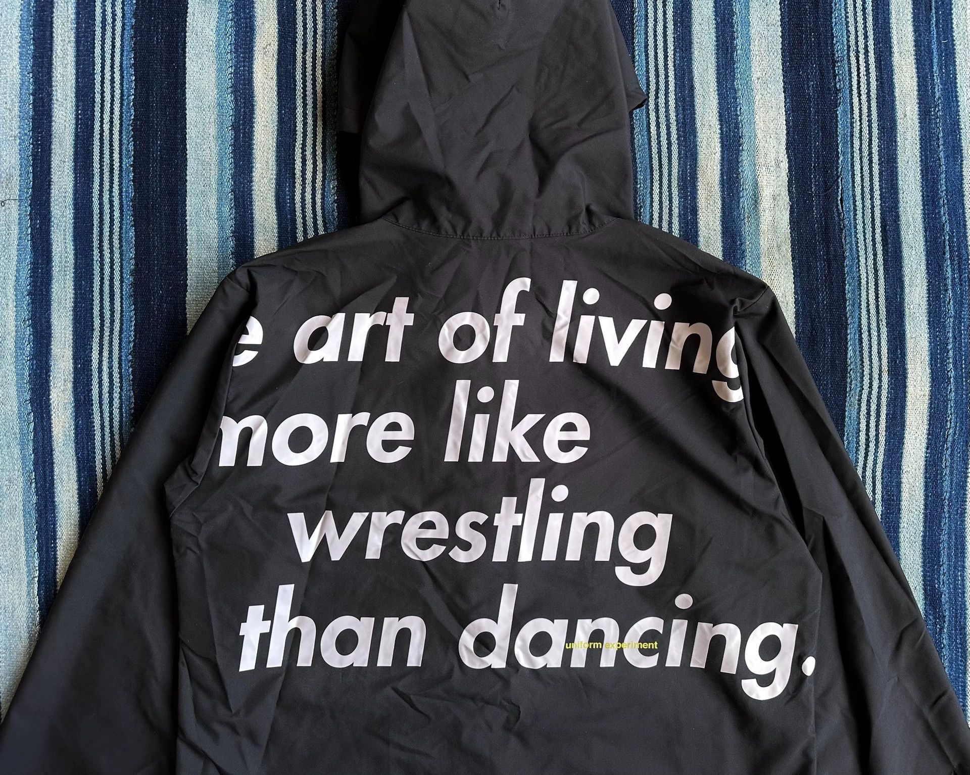 uniform experiment uniform experiment Philosophy Print Hooded Blouson 1 Size US S / EU 44-46 / 1 - 3 Thumbnail