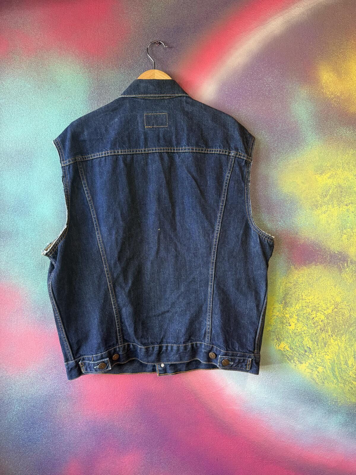 Other Vintage Levi’s red tab denim filet vest - blue - size large Size ONE SIZE - 5 Thumbnail